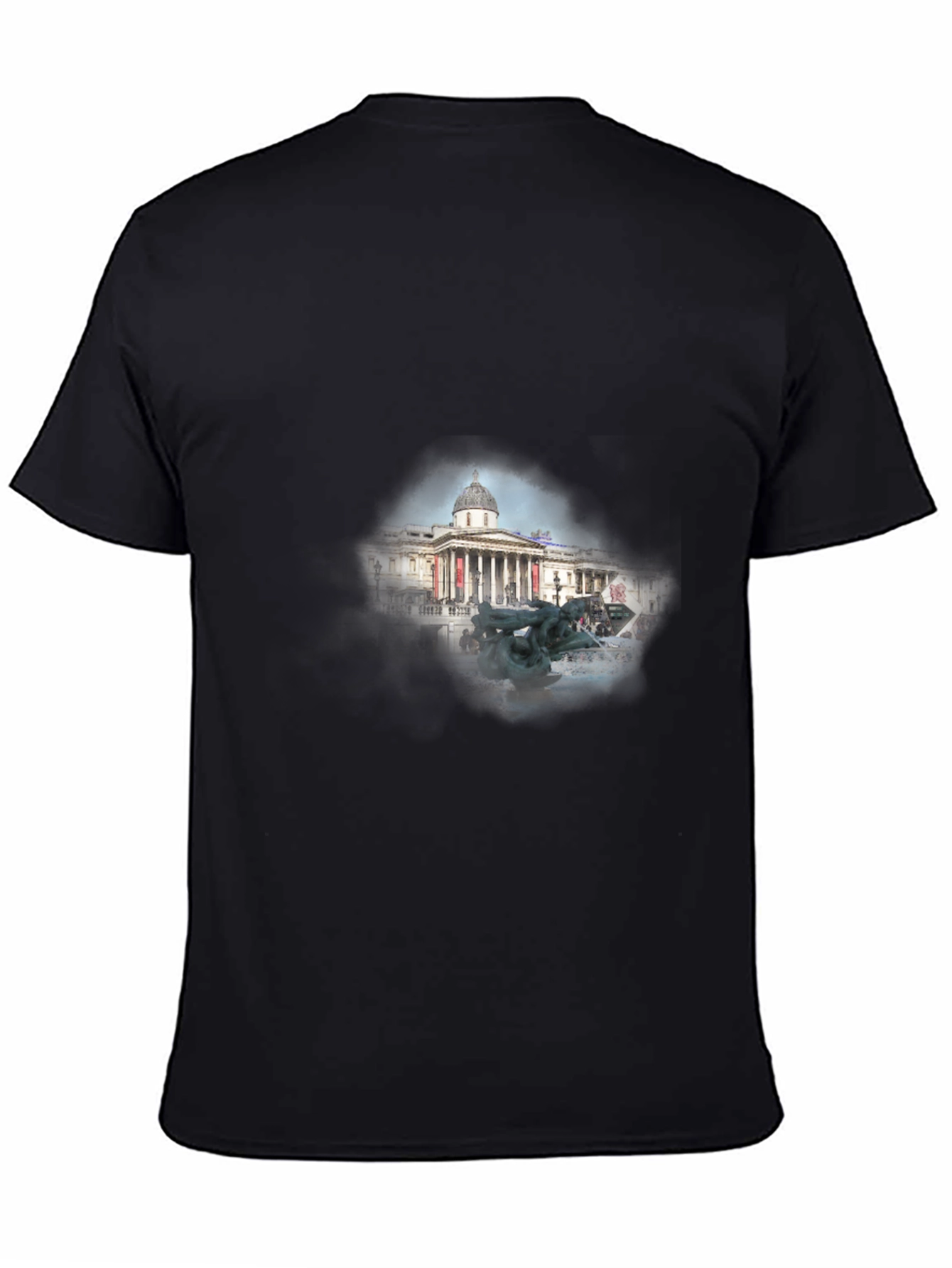 Londons Trafalgar Square Graphic Tee