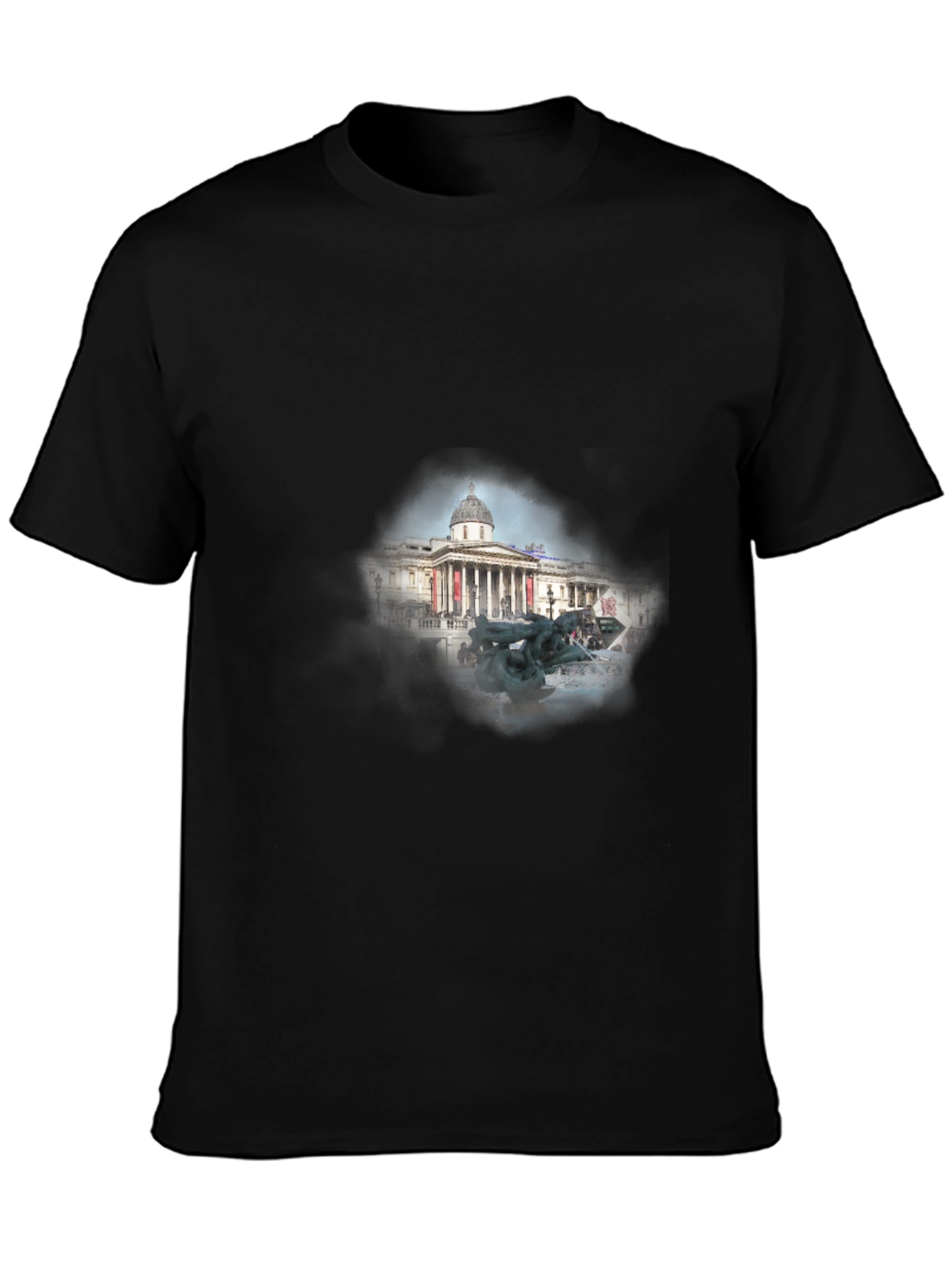 Londons Trafalgar Square Graphic Tee