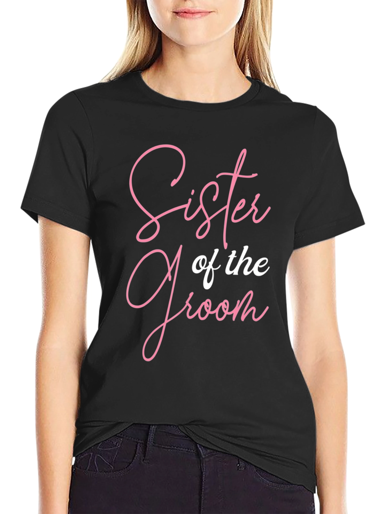 Sister of the Groom T-Shirt - Wedding Party Tee