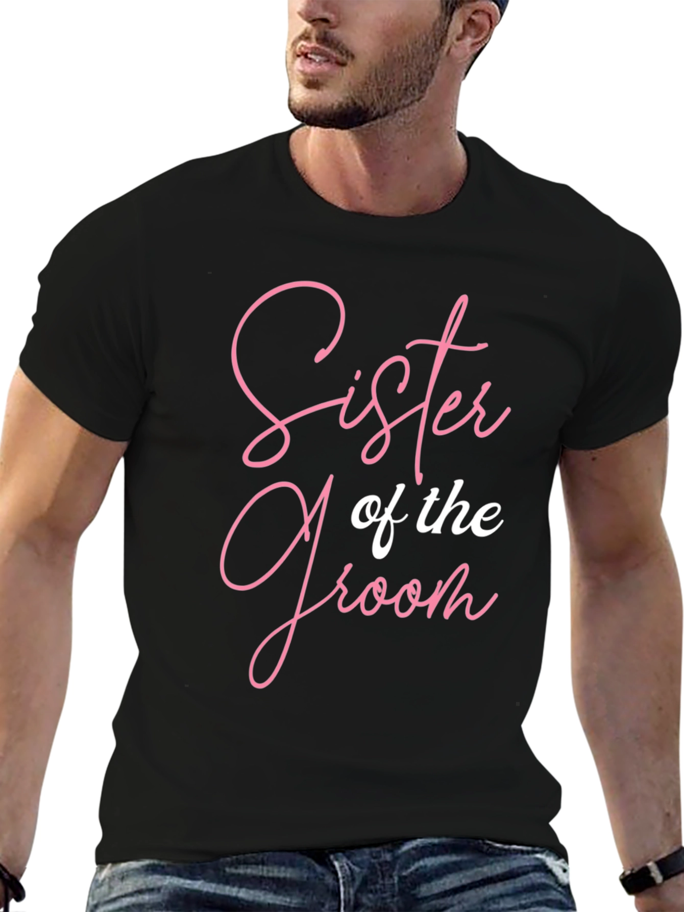 Sister of the Groom T-Shirt - Wedding Party Tee