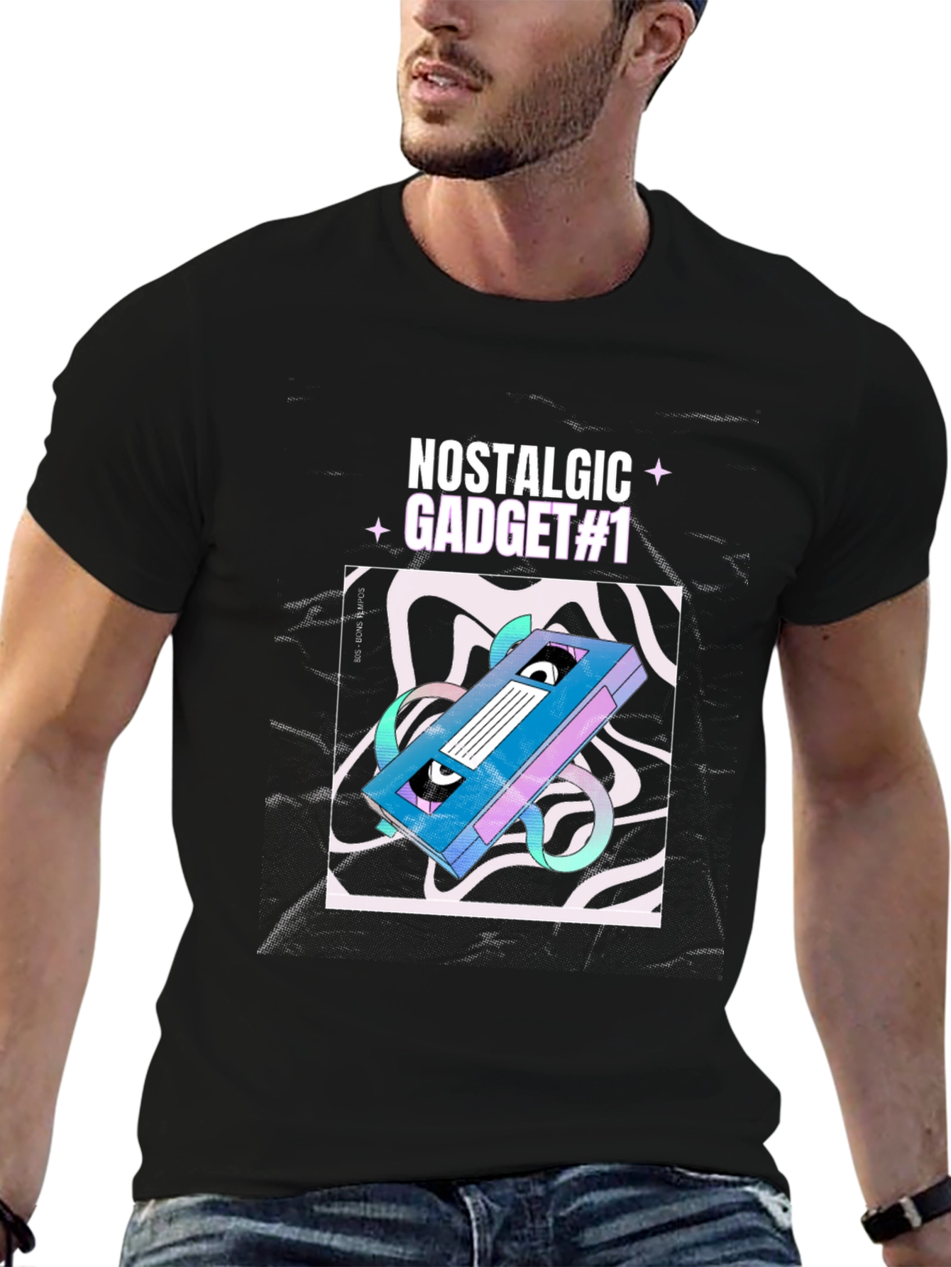 Nostalgic Gadget #1 T-Shirt - Retro Vibe