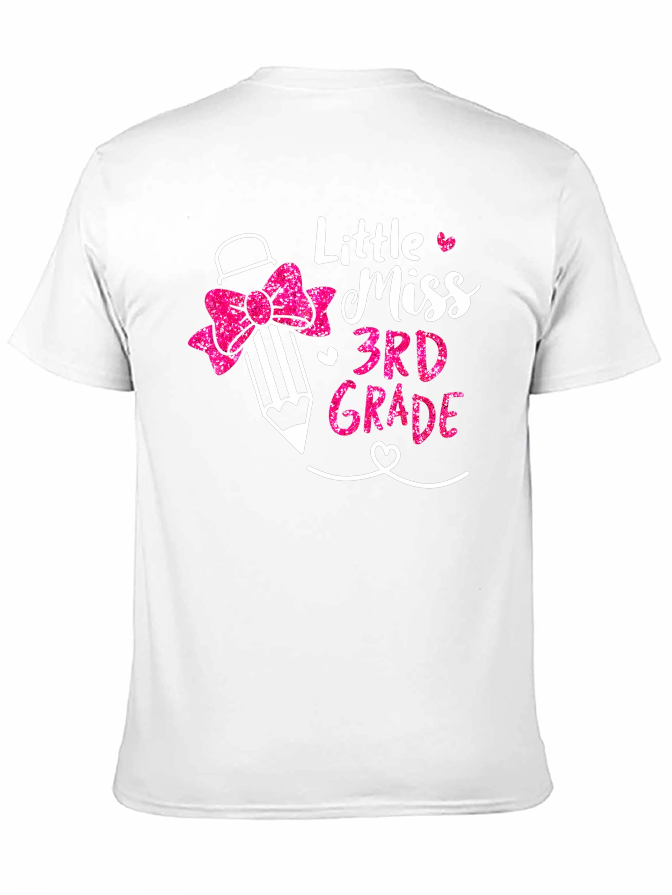 Little Miss 3rd Grade T-Shirt Back to School Outfit