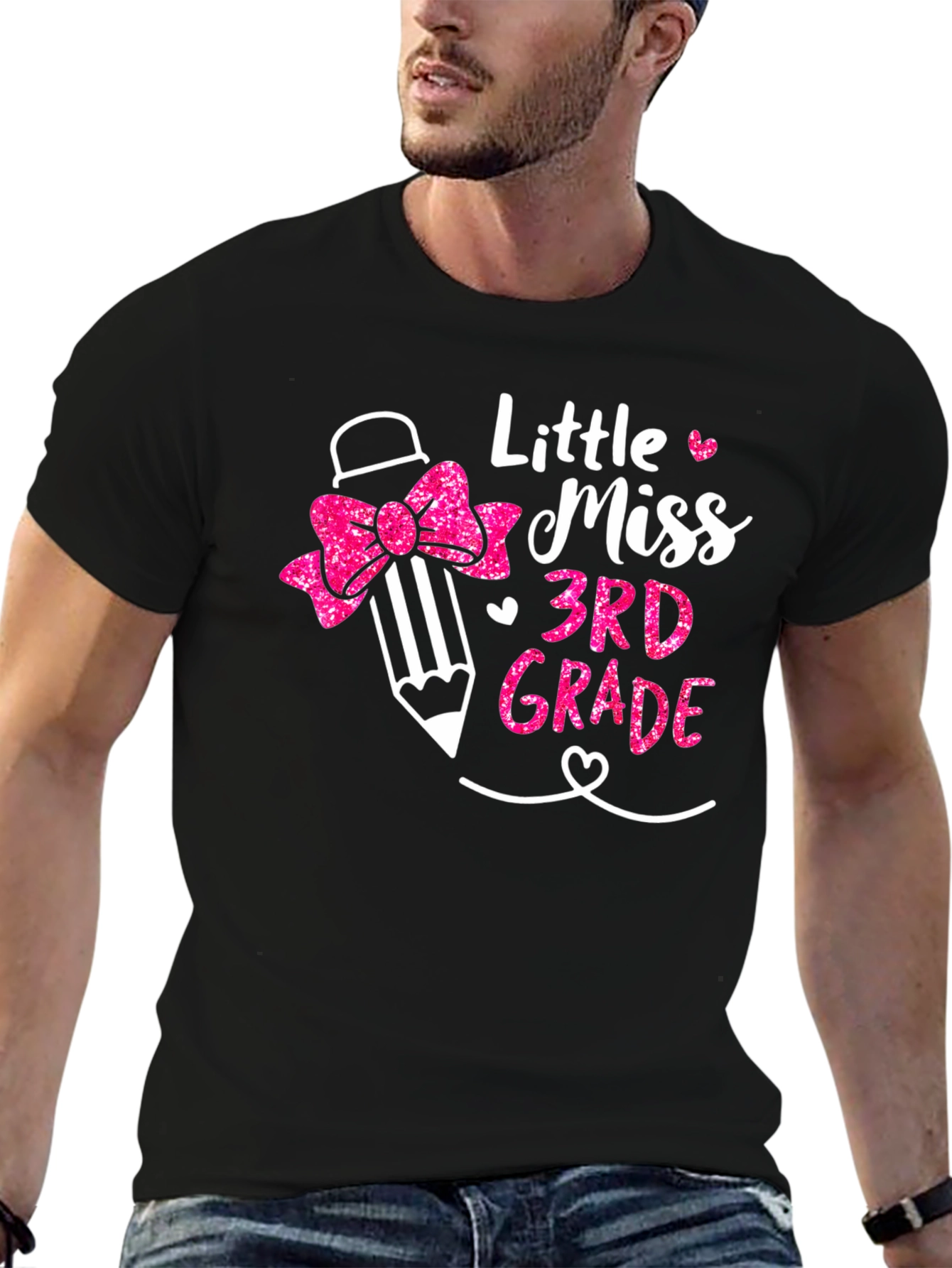 Little Miss 3rd Grade T-Shirt Back to School Outfit