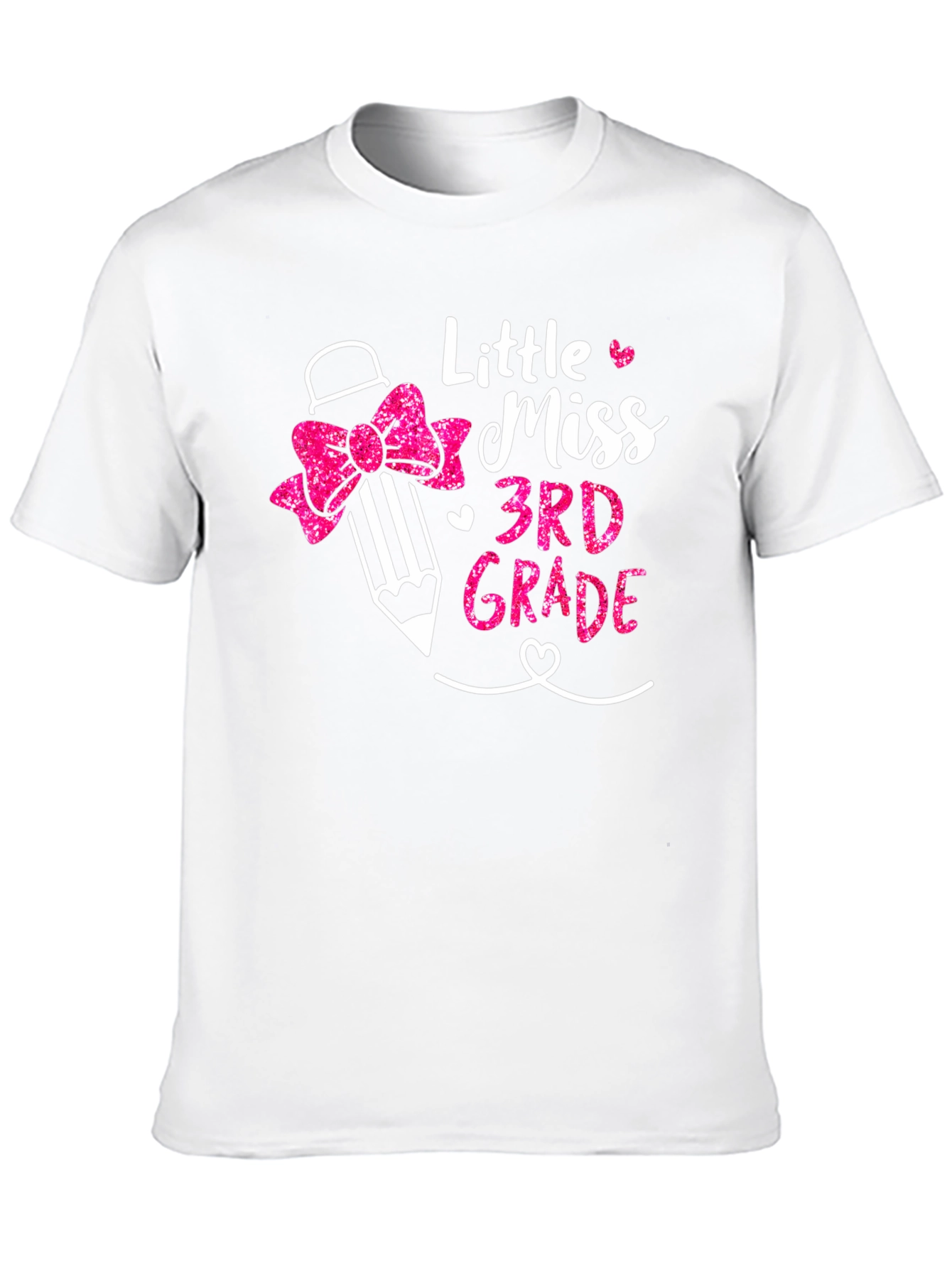 Little Miss 3rd Grade T-Shirt Back to School Outfit
