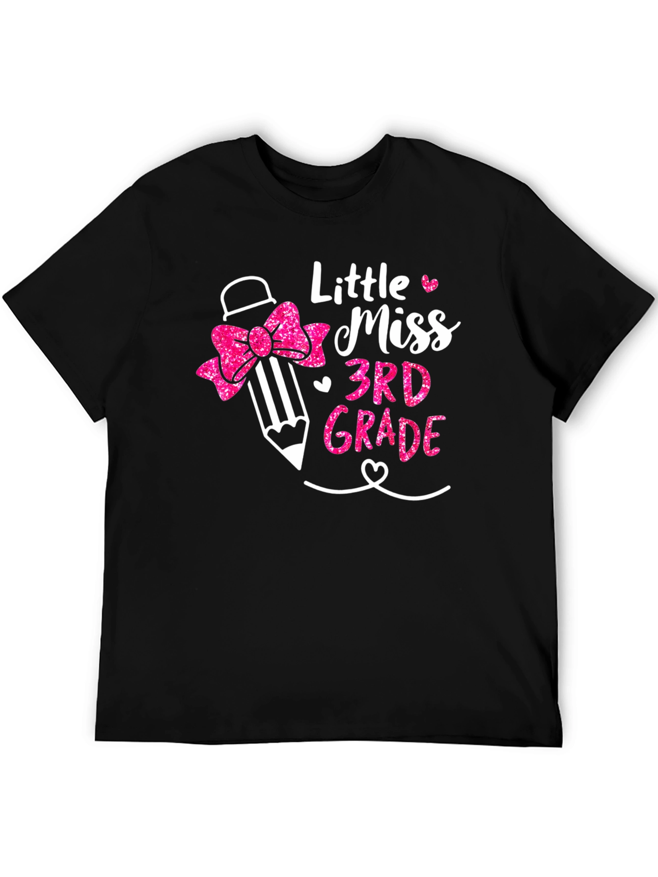 Little Miss 3rd Grade T-Shirt Back to School Outfit