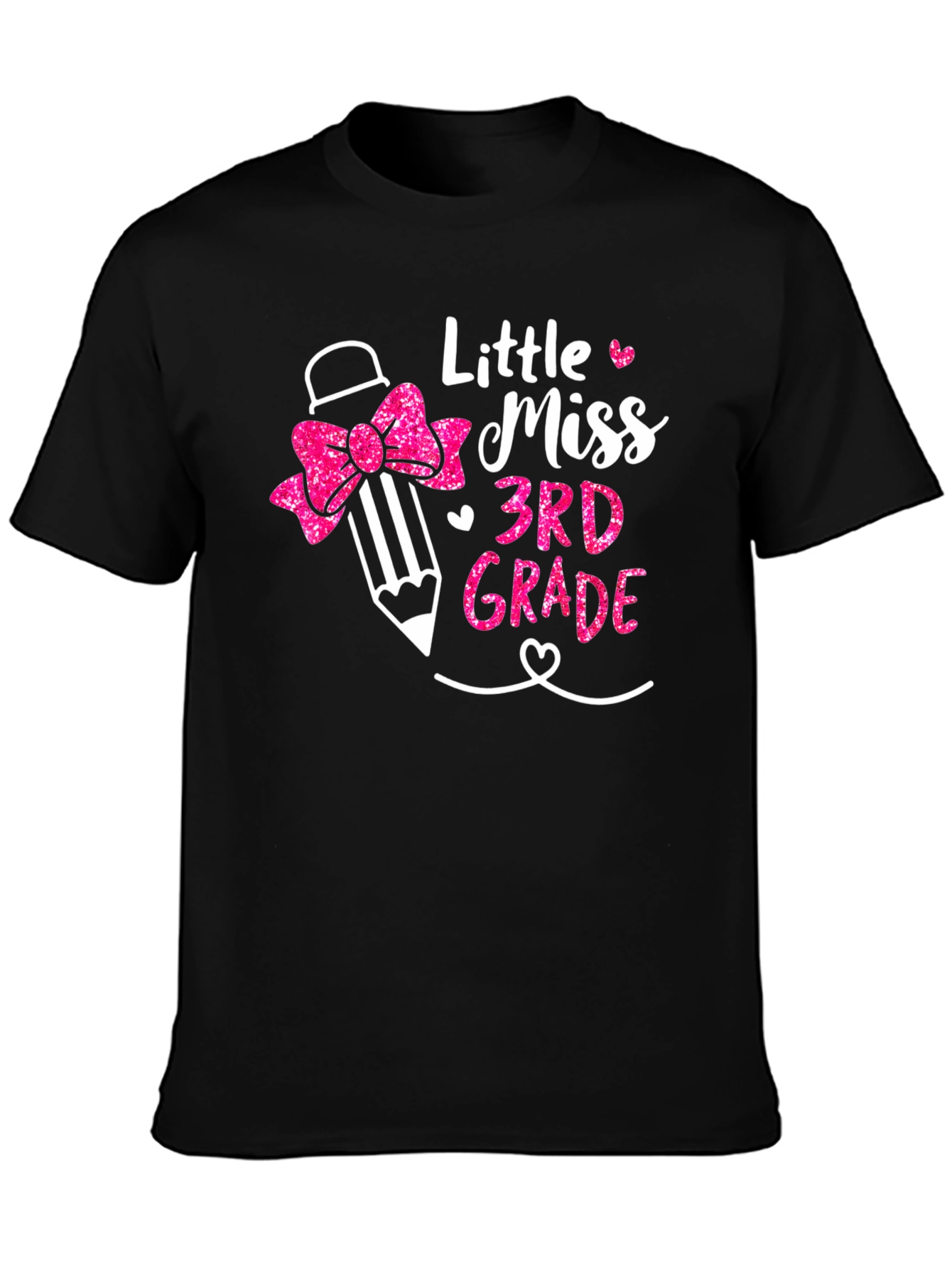 Little Miss 3rd Grade T-Shirt Back to School Outfit