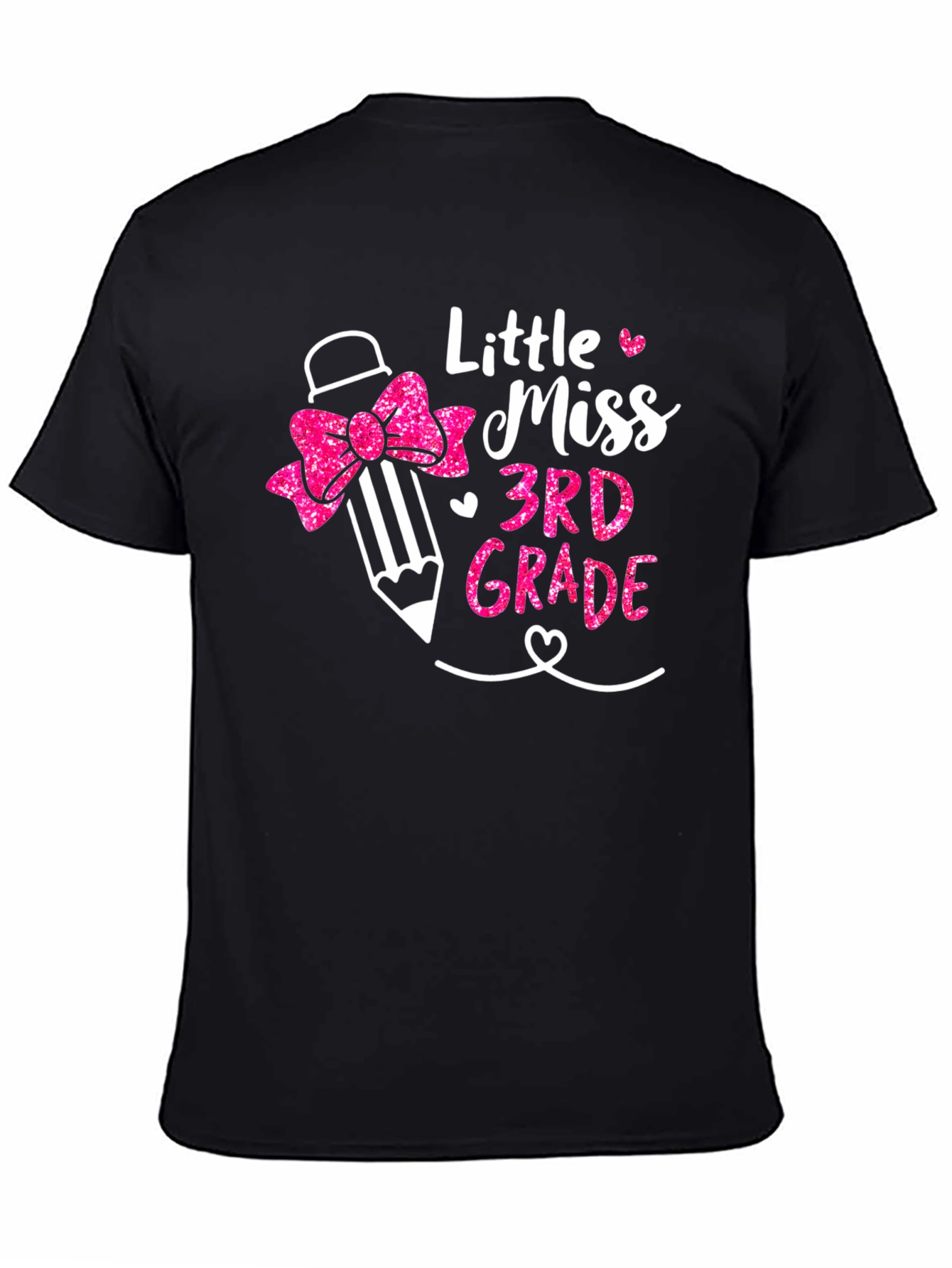 Little Miss 3rd Grade T-Shirt Back to School Outfit