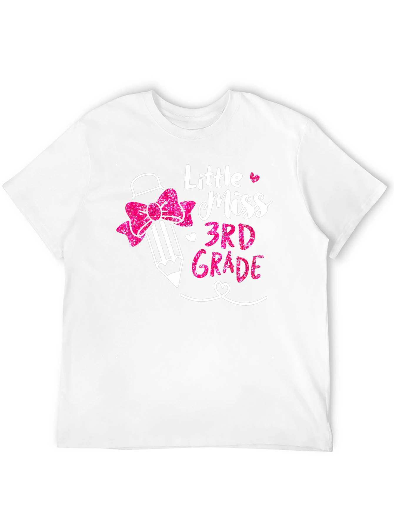 Little Miss 3rd Grade T-Shirt Back to School Outfit