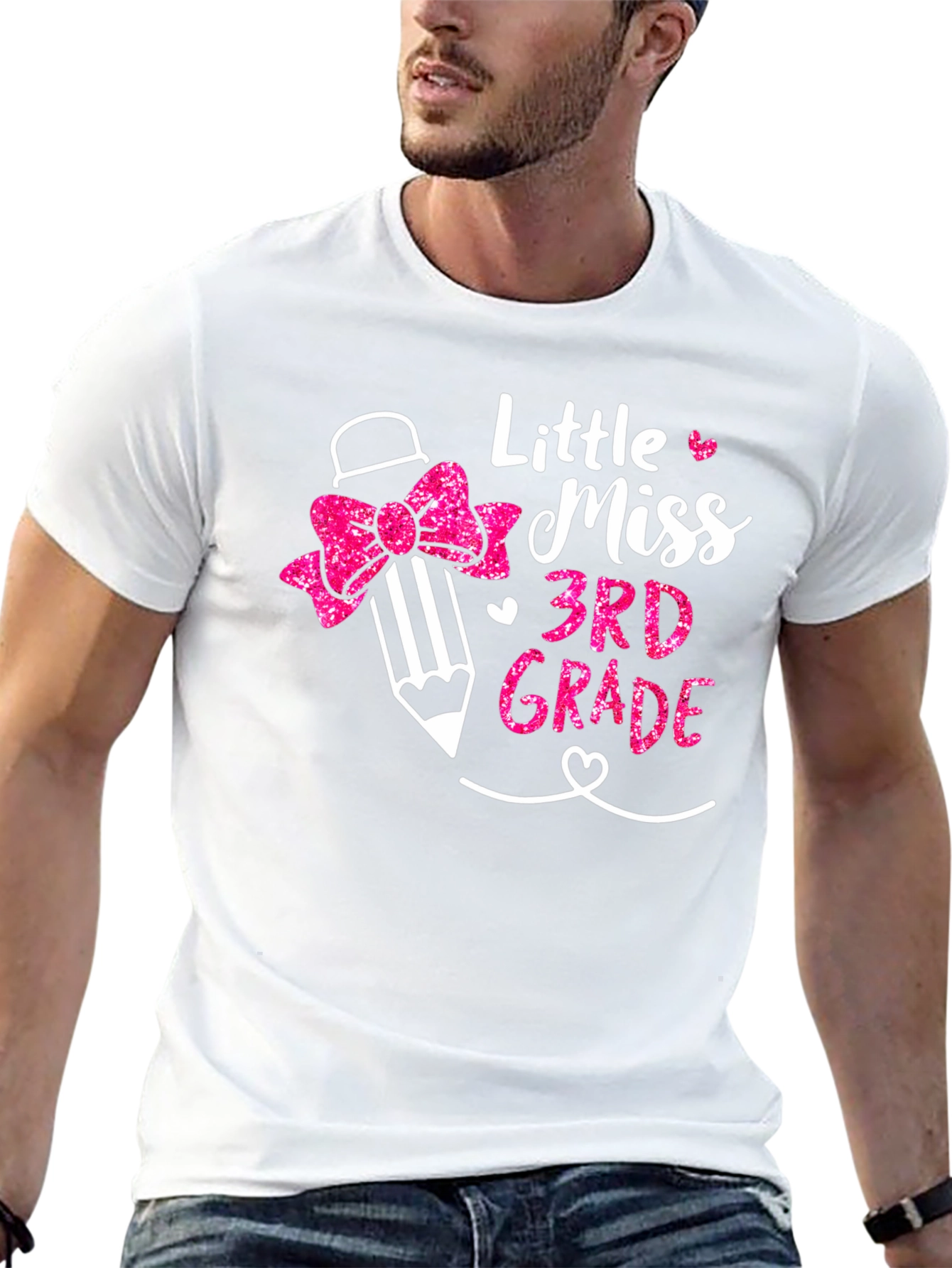 Little Miss 3rd Grade T-Shirt Back to School Outfit