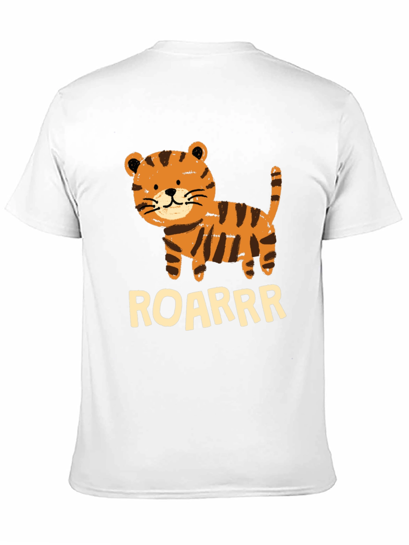Cute Tiger Cub ROARRR Graphic Tee