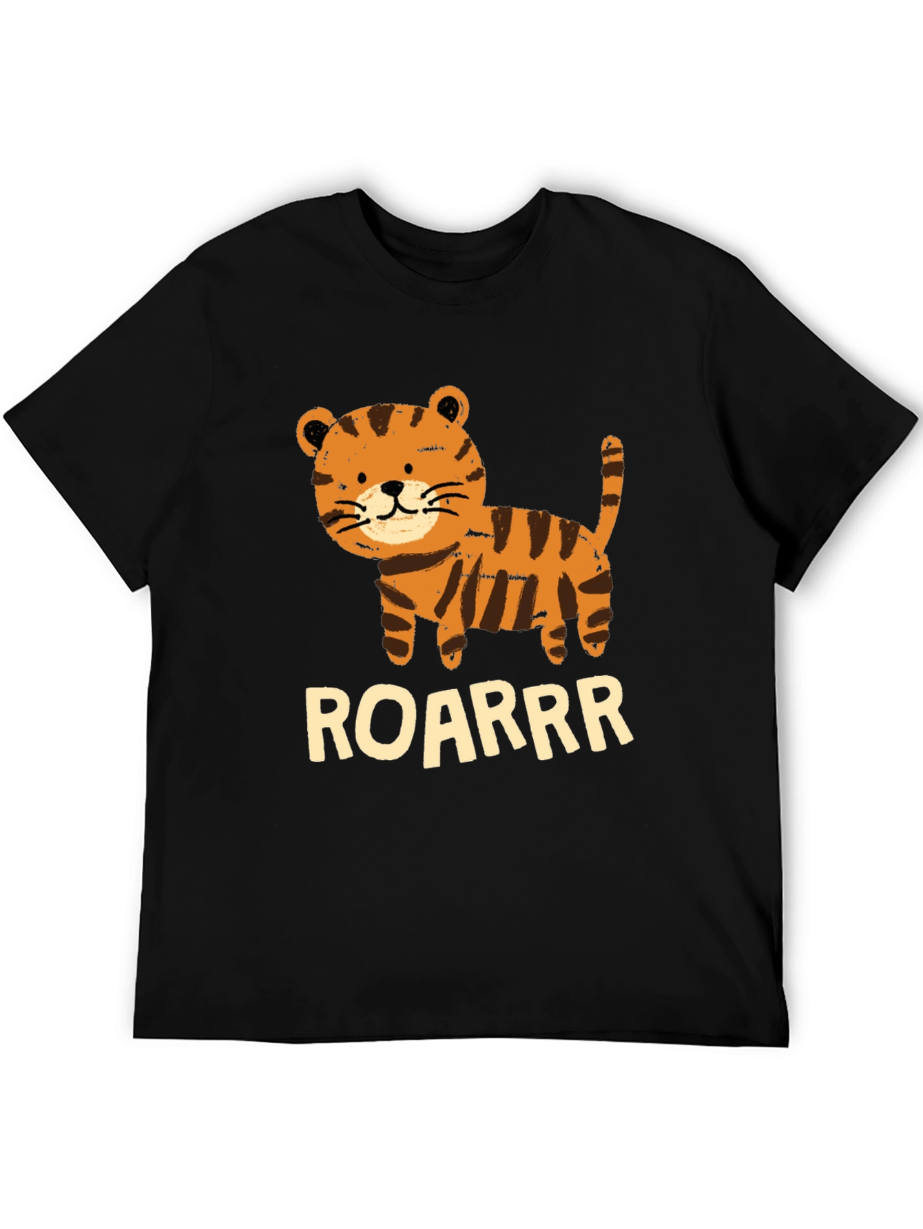 Cute Tiger Cub ROARRR Graphic Tee