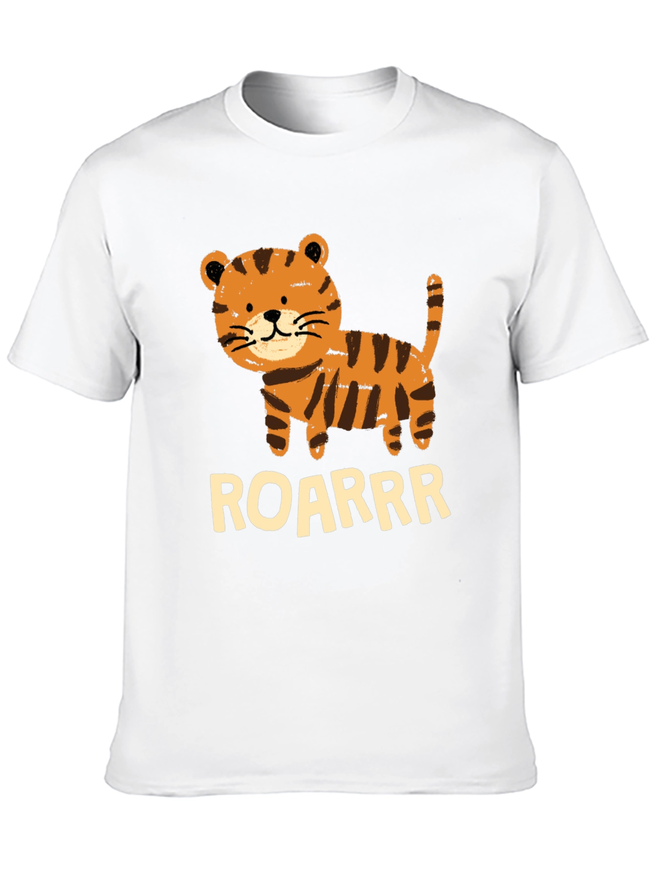 Cute Tiger Cub ROARRR Graphic Tee