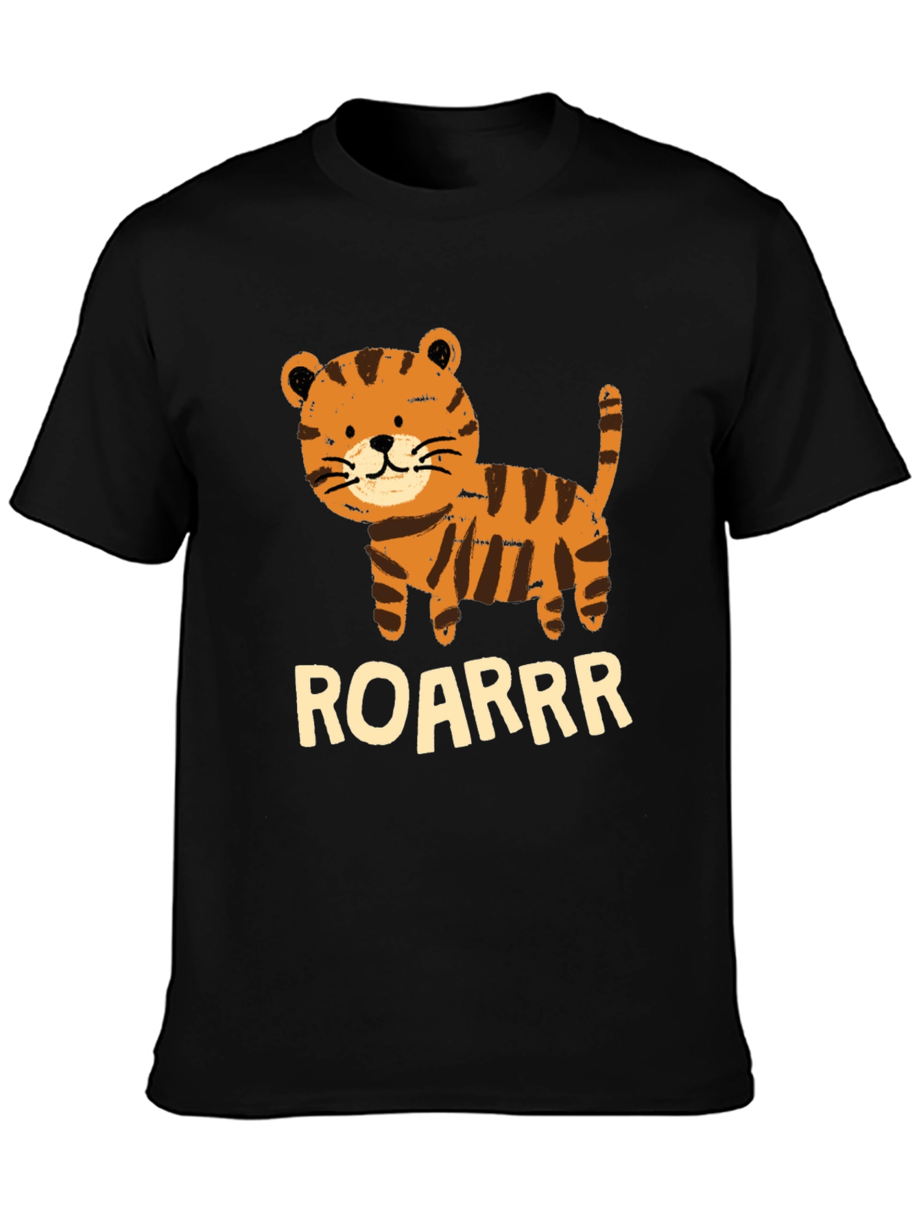 Cute Tiger Cub ROARRR Graphic Tee