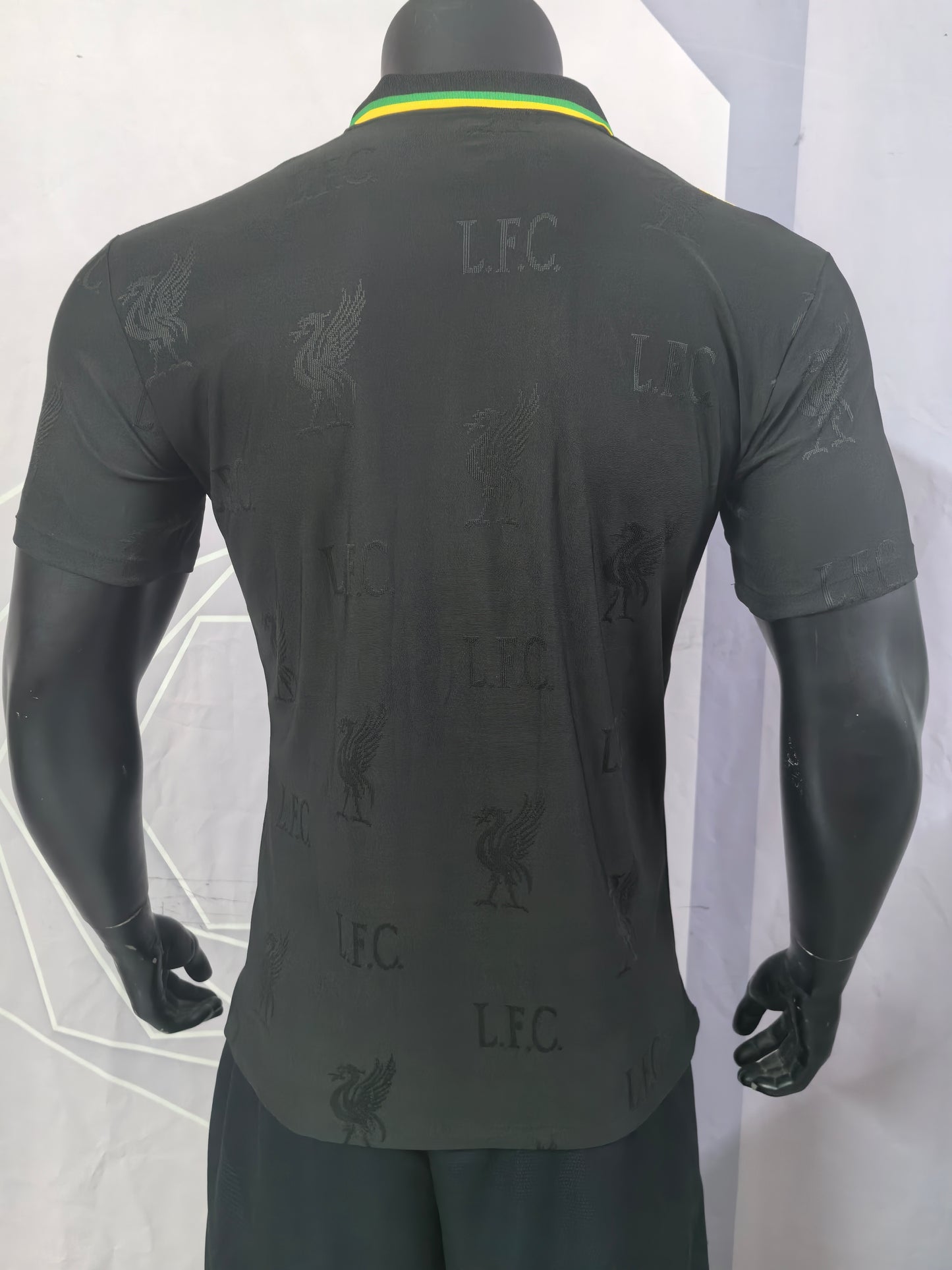 Liverpool Black Special Edition Custom Edition Soccer Jersey