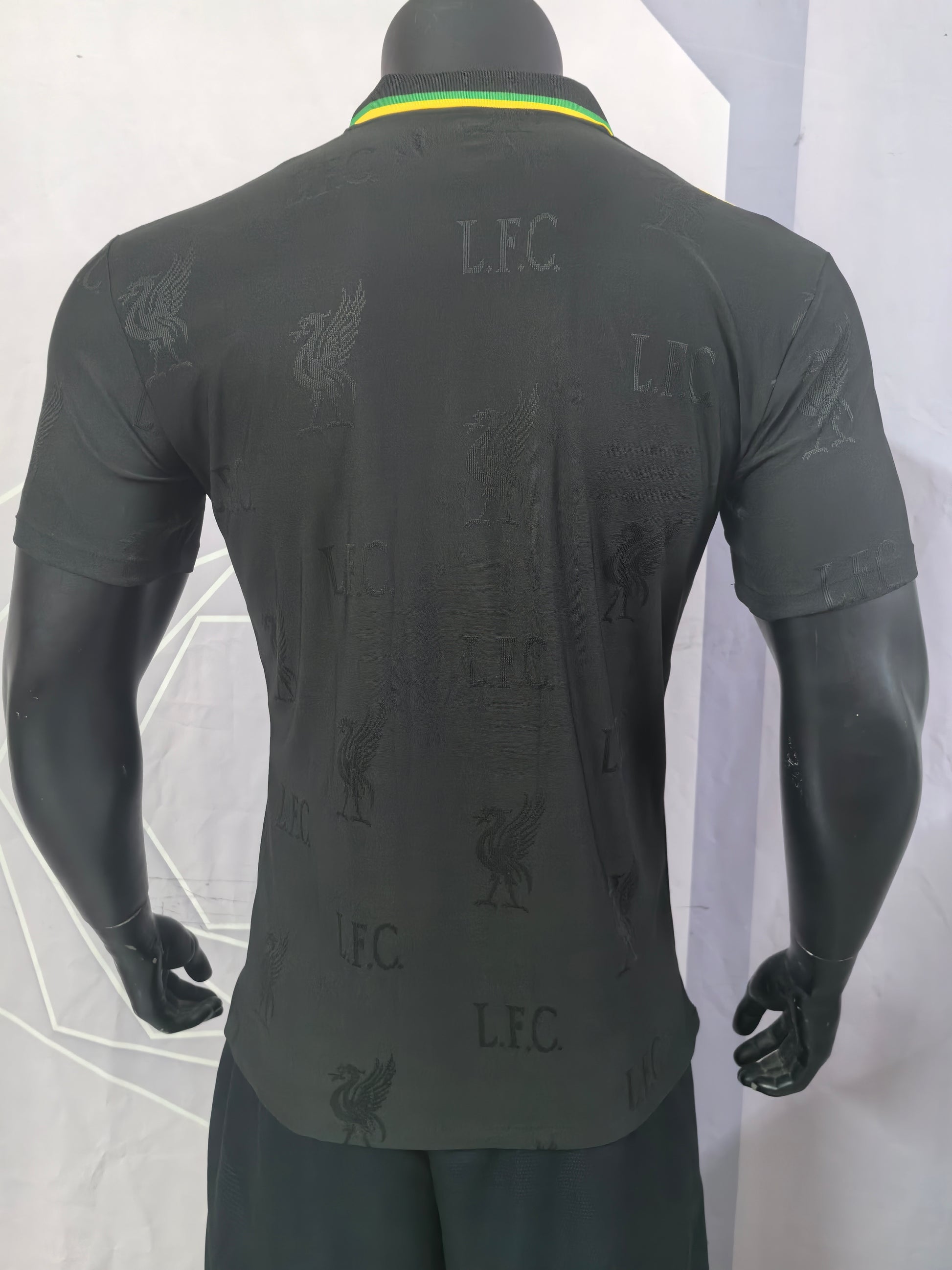 Liverpool Black Special Edition Custom Edition Soccer Jersey