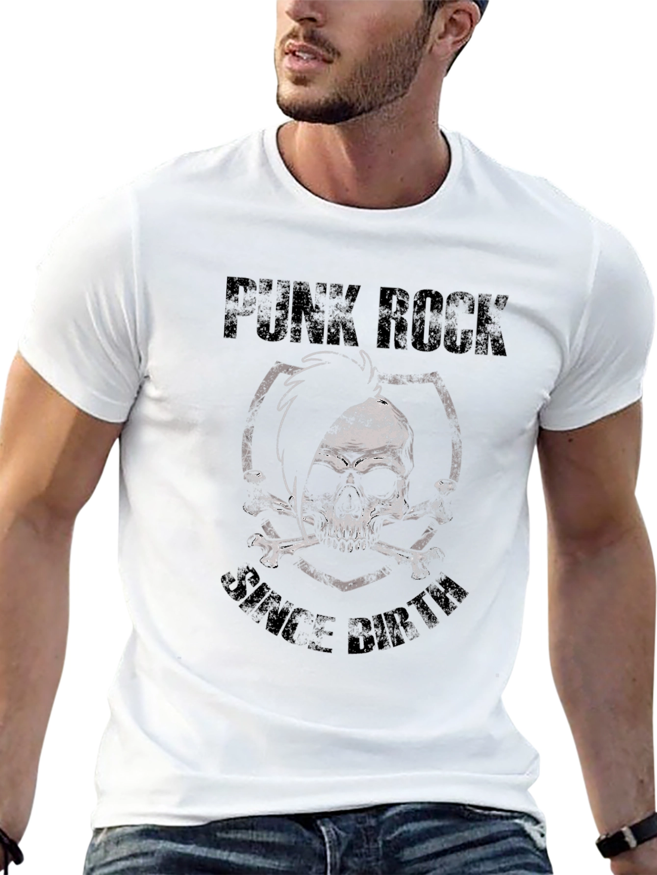 Punk Rock Since Birth Graphic Tee