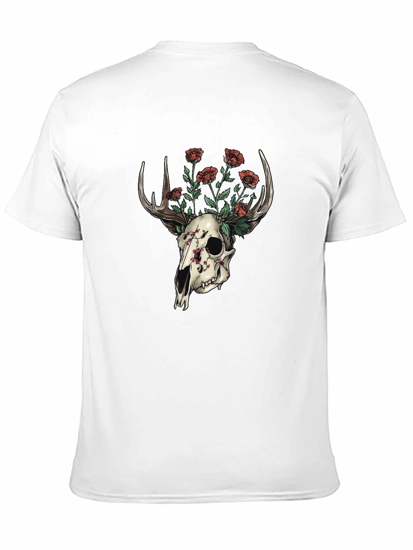 Skull & Antlers Graphic Tee