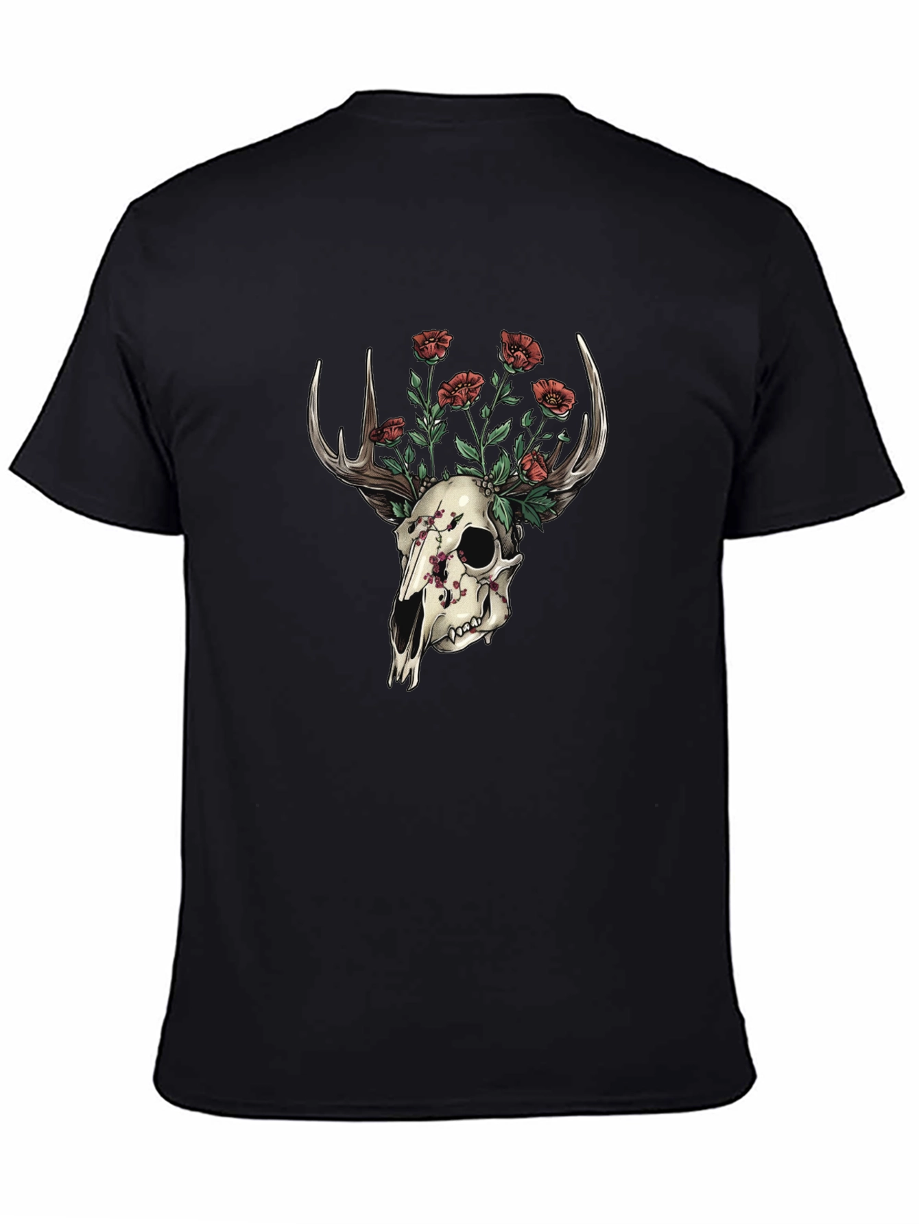 Skull & Antlers Graphic Tee