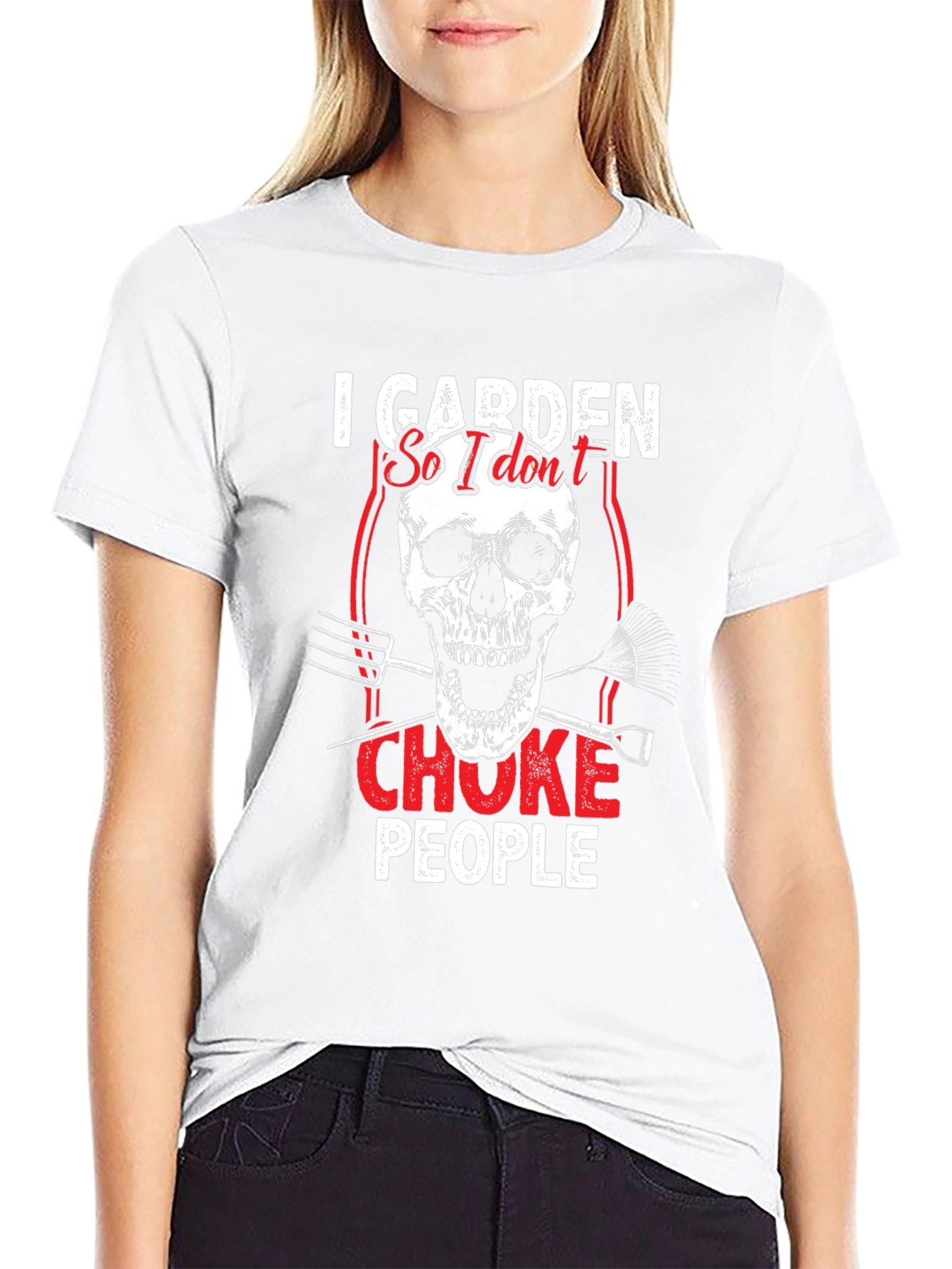 I Garden So I Dont Choke People T-Shirt