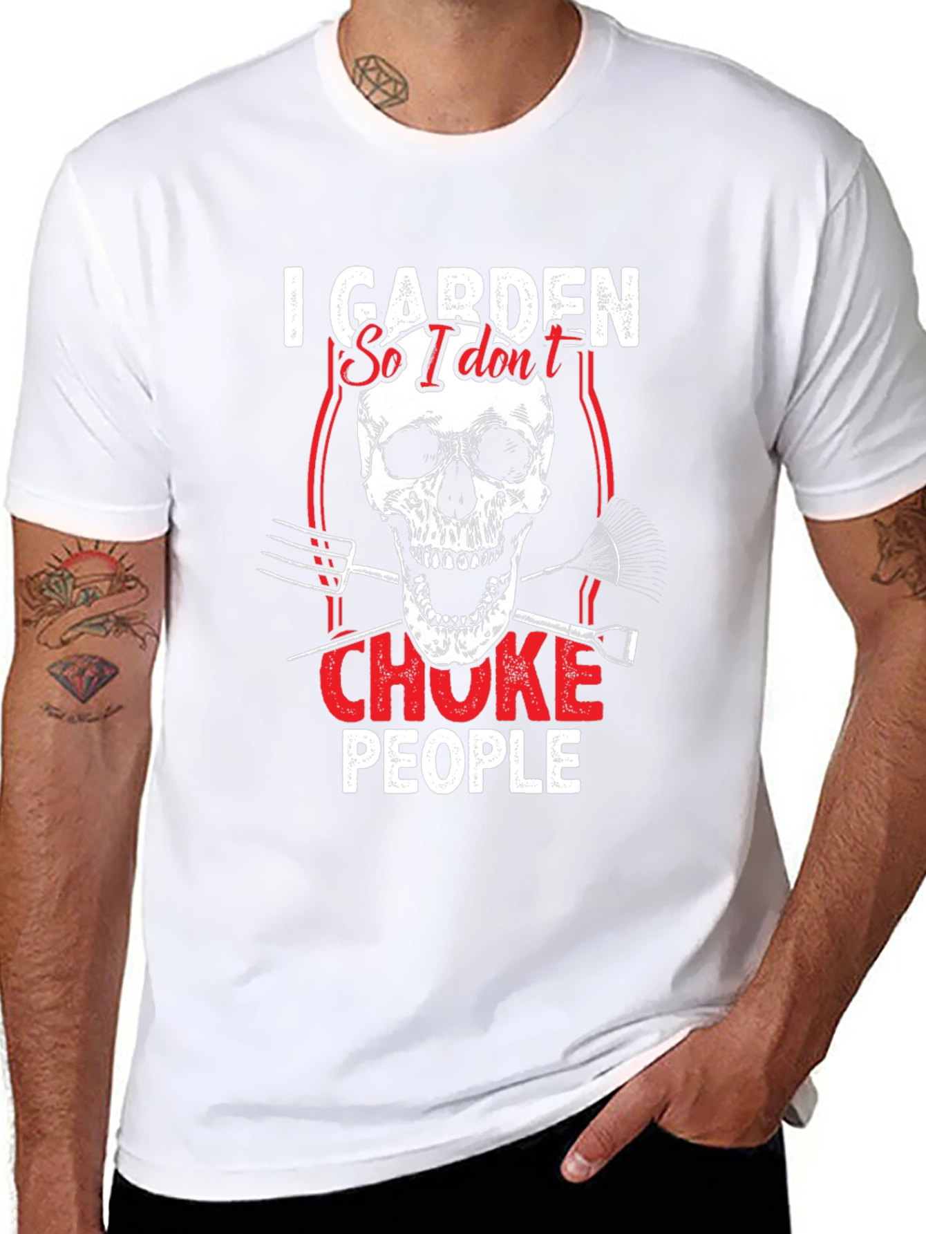 I Garden So I Dont Choke People T-Shirt