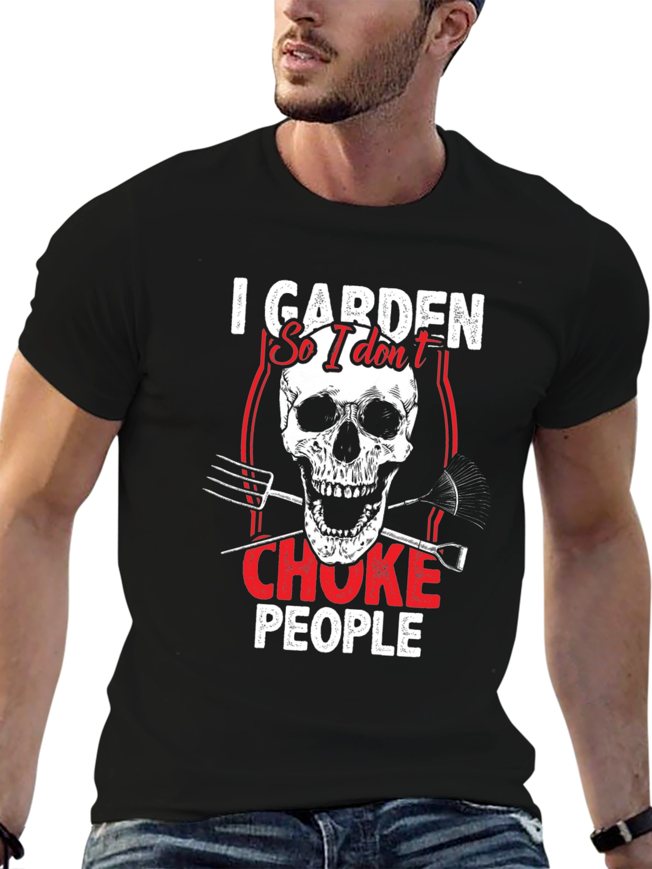 I Garden So I Dont Choke People T-Shirt