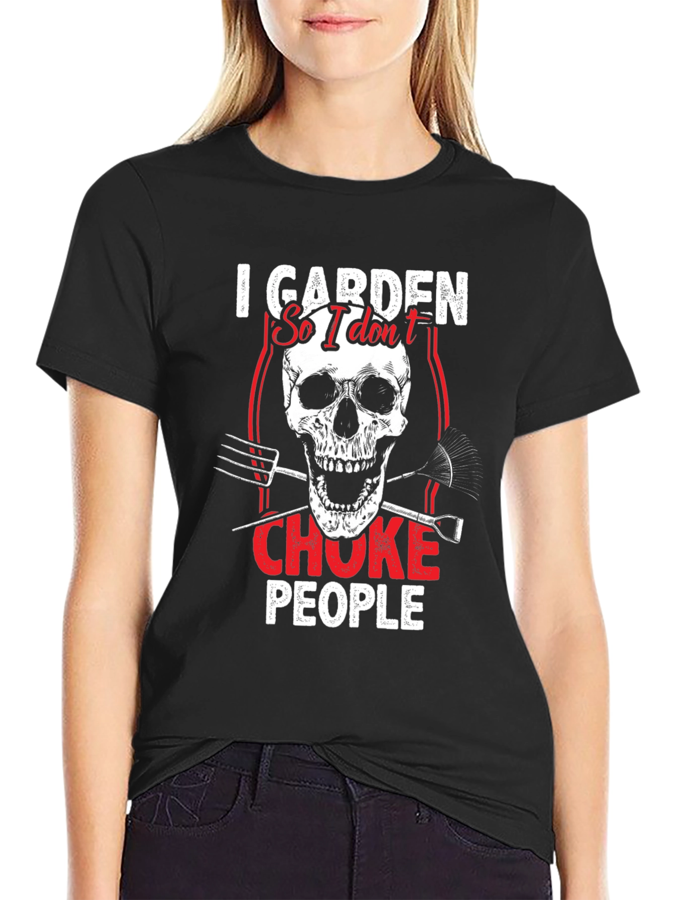 I Garden So I Dont Choke People T-Shirt
