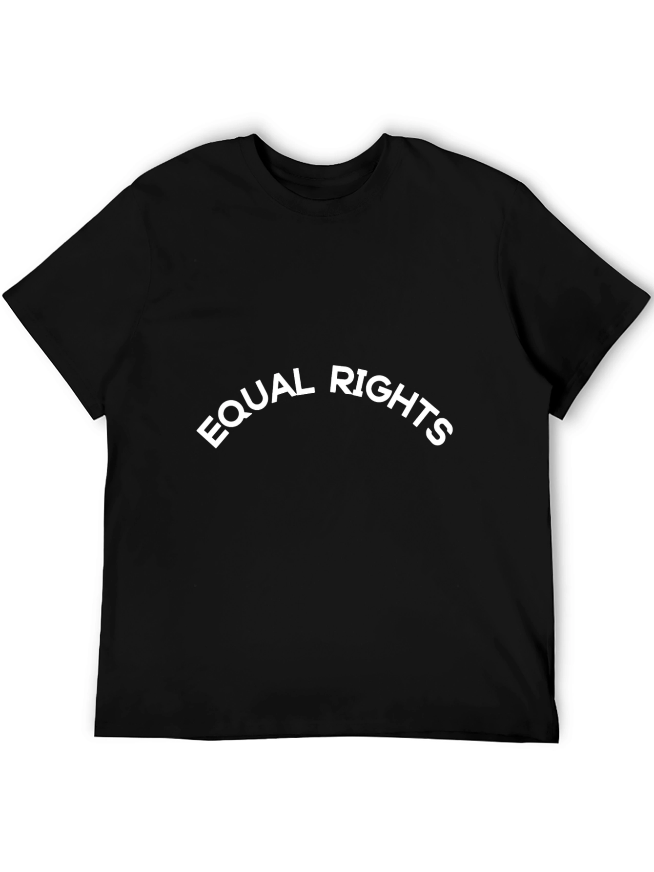 Equal Rights Black T-Shirt - Bold Statement Tee