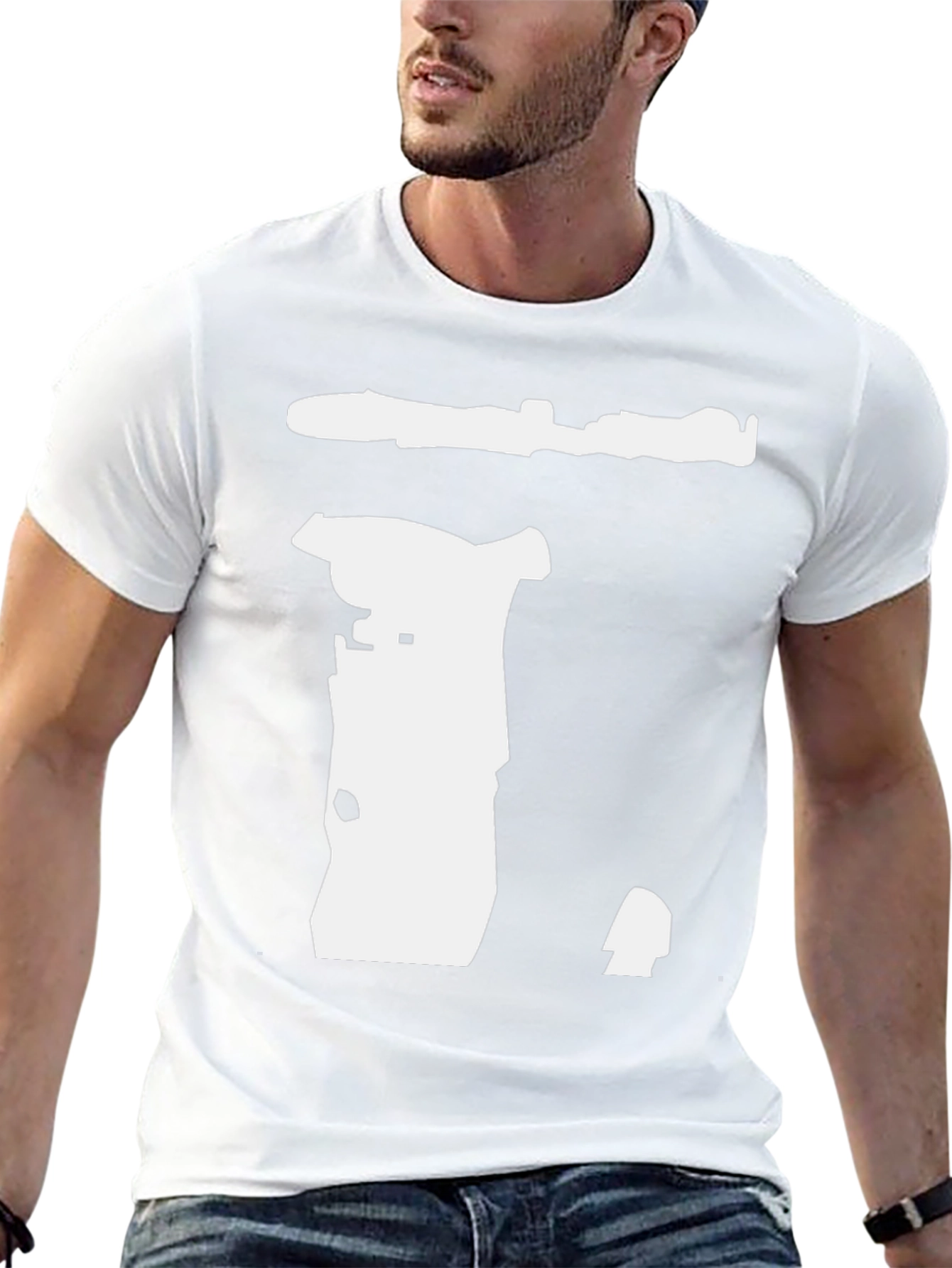 Abstract Graphic Print T-Shirt