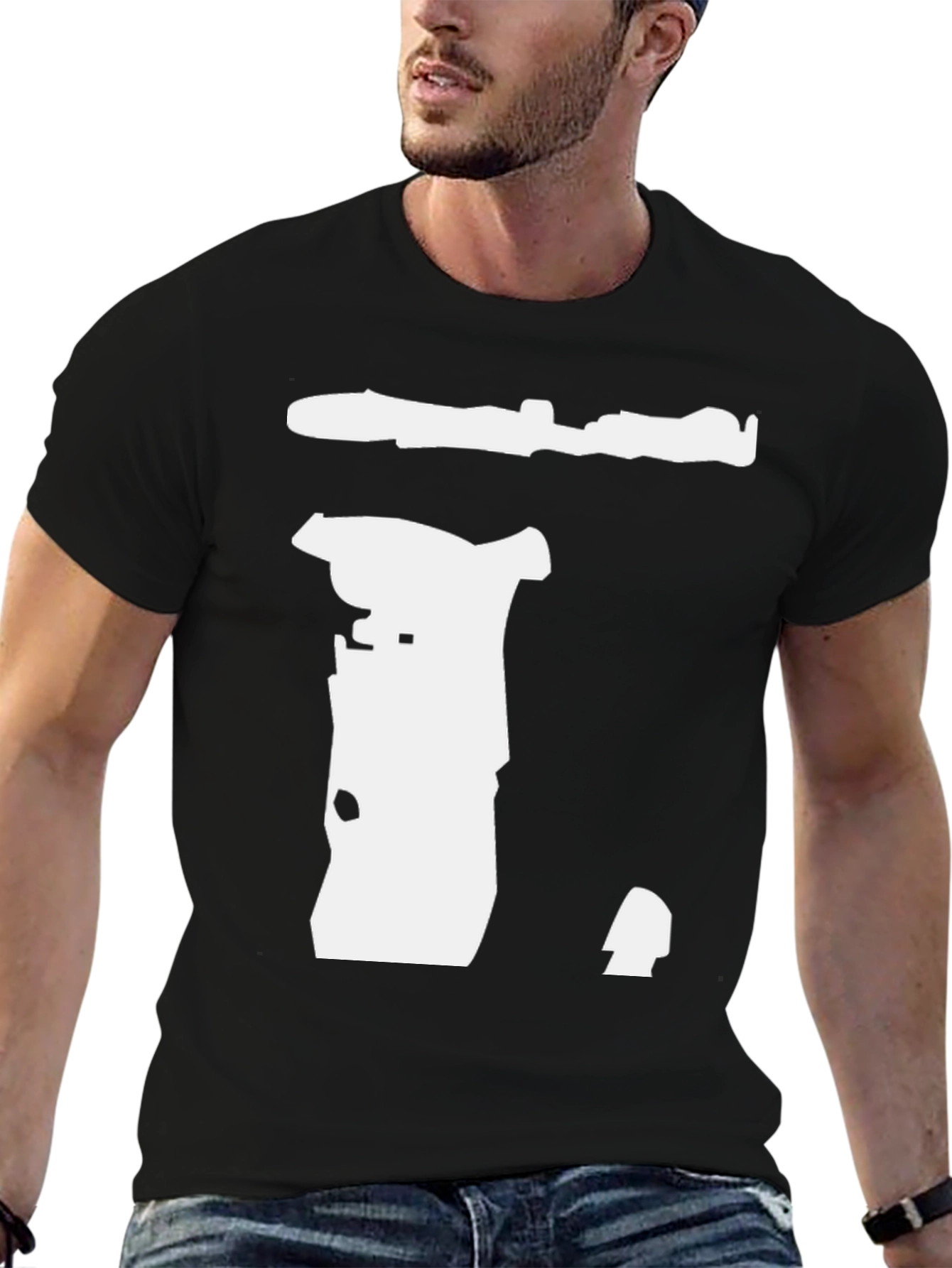 Abstract Graphic Print T-Shirt
