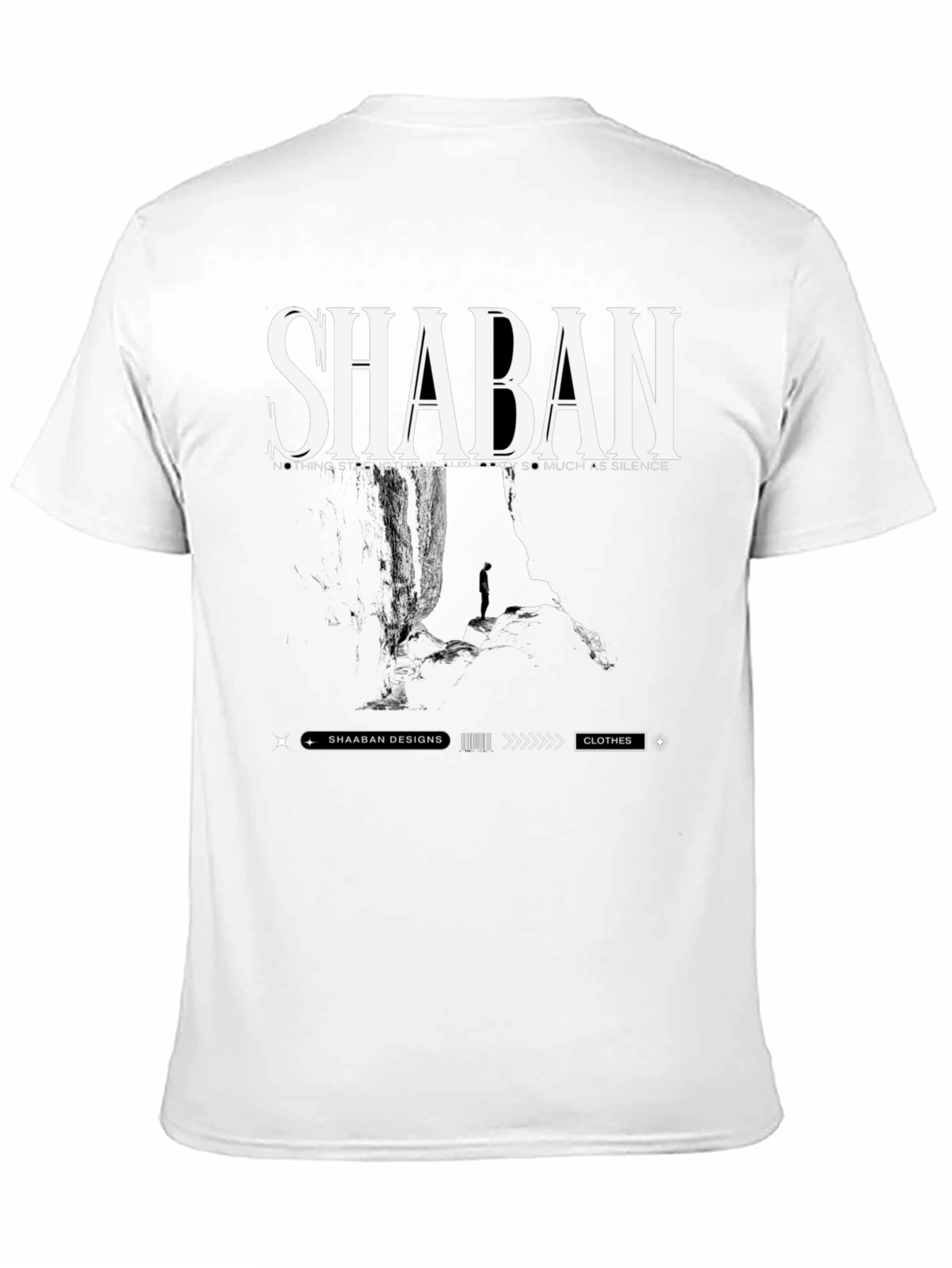 Shaban Graphic Print Black T-Shirt