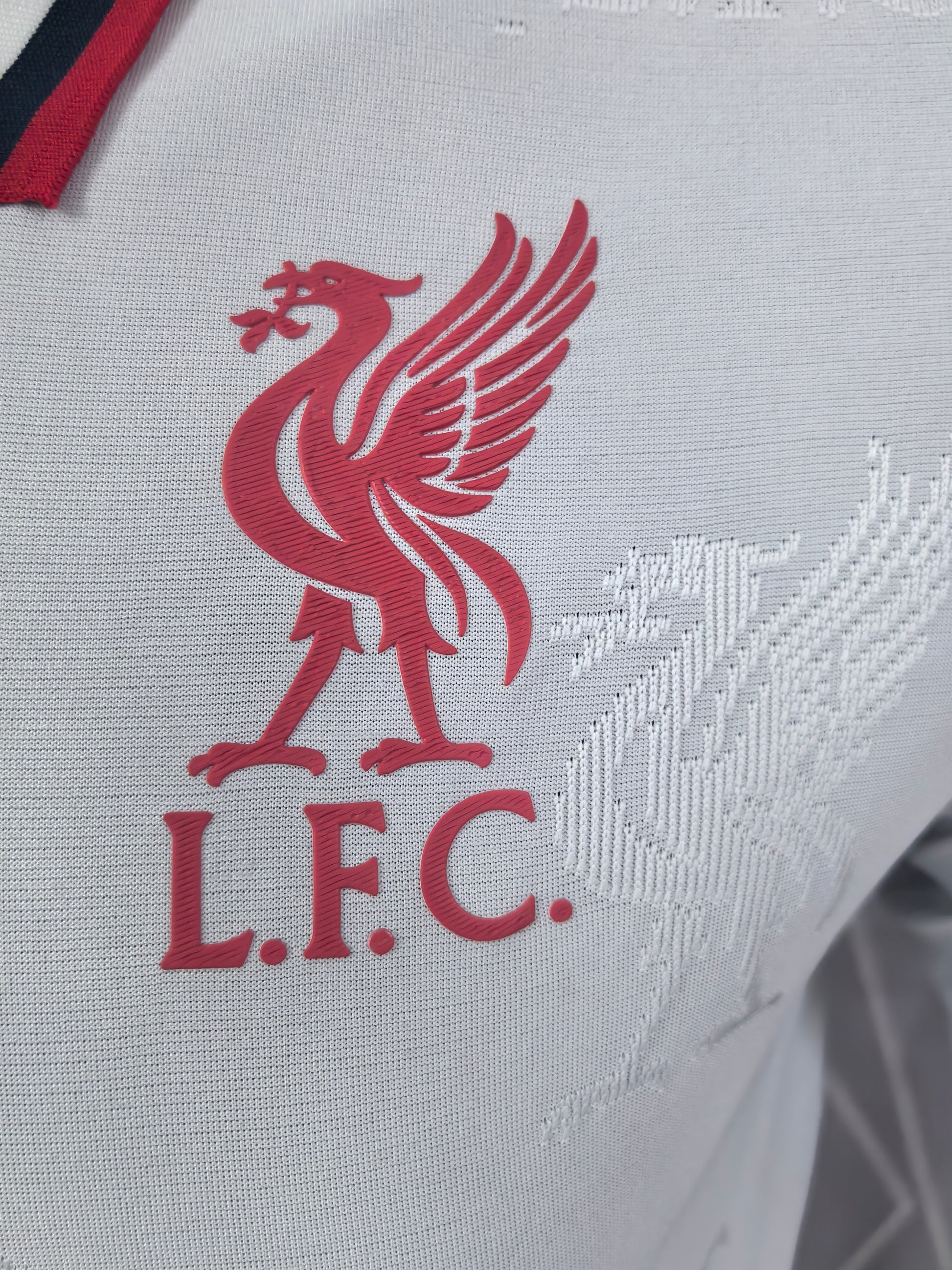 Liverpool White Special Edition Custom Edition Soccer Jersey