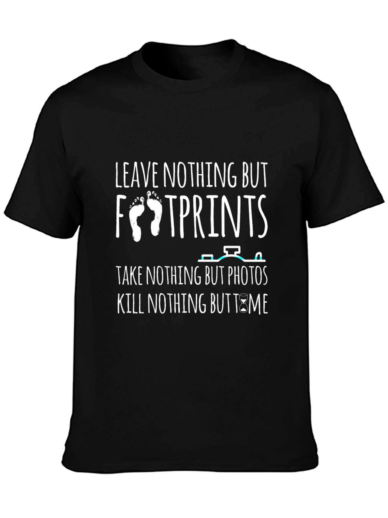 Leave Nothing But Footprints Graphic T-Shirt