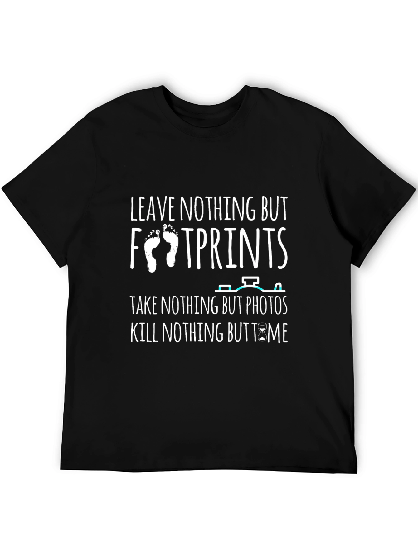 Leave Nothing But Footprints Graphic T-Shirt
