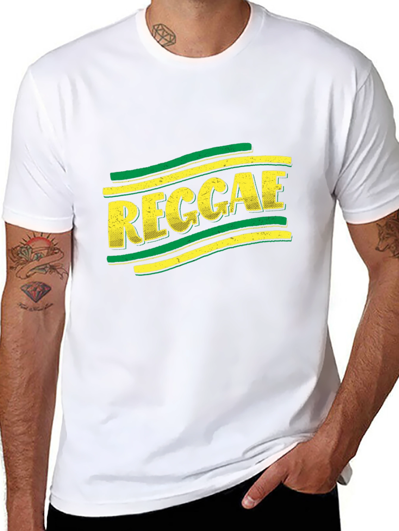 Reggae Style Black T-Shirt