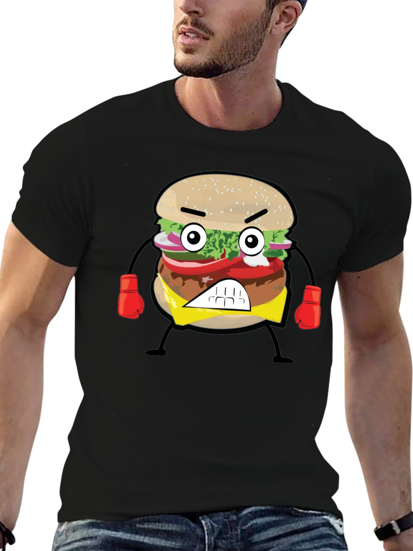 Angry Burger Graphic Tee