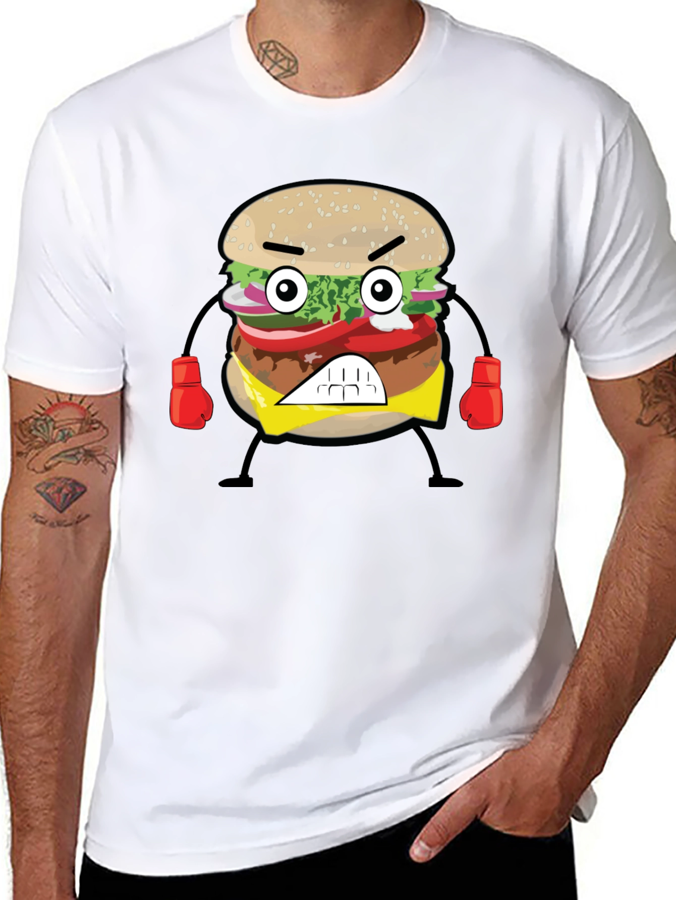 Angry Burger Graphic Tee