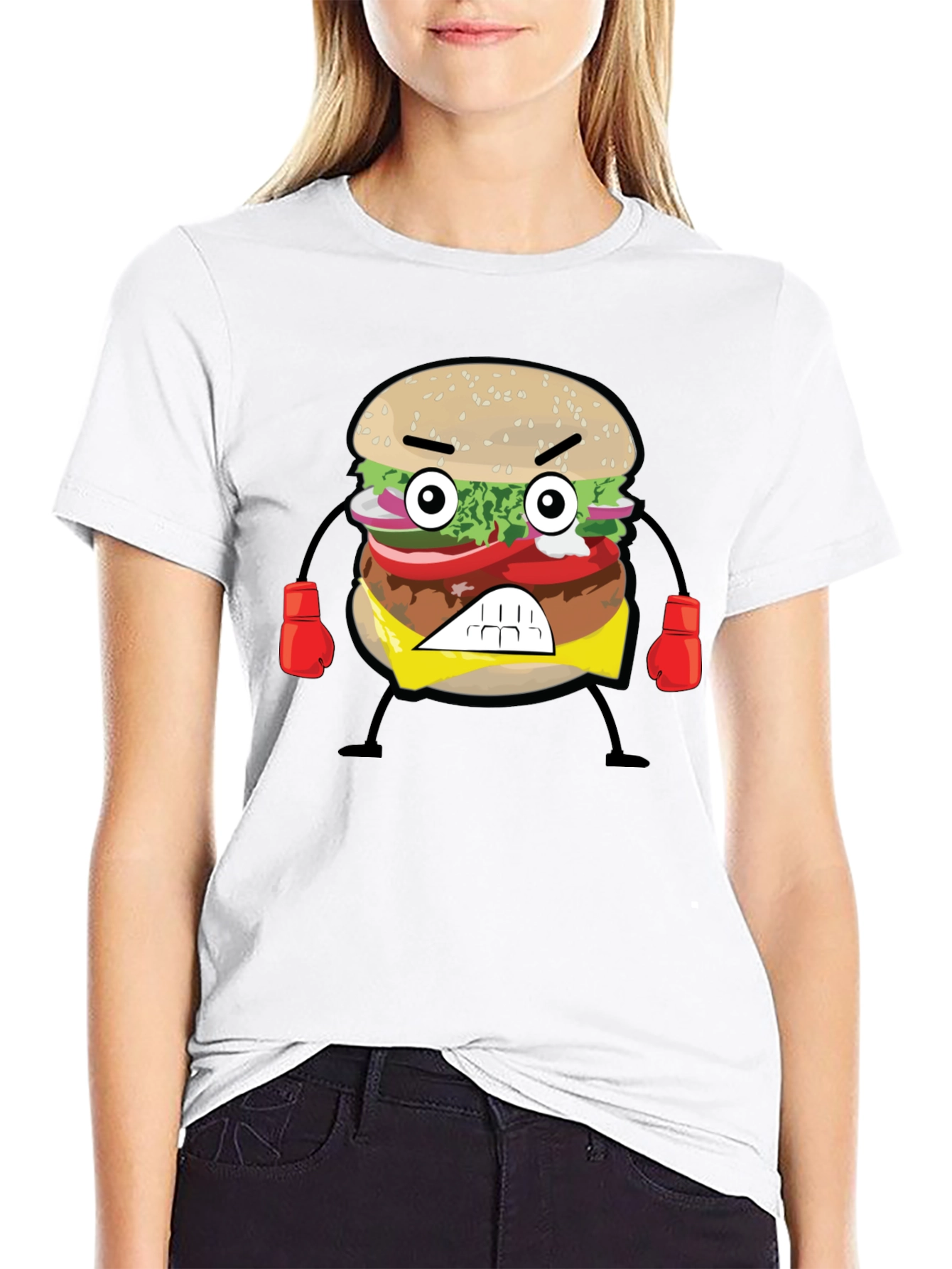 Angry Burger Graphic Tee