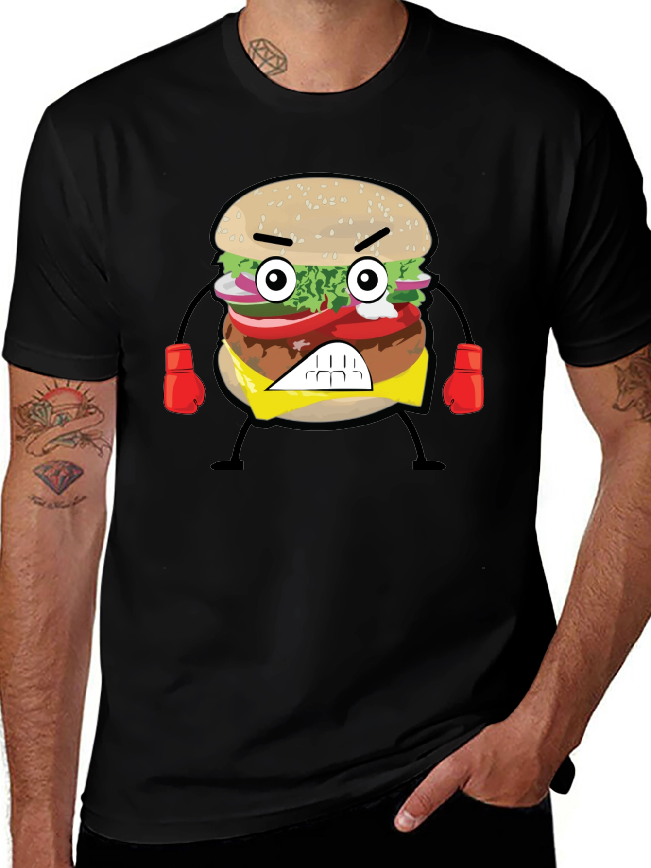 Angry Burger Graphic Tee