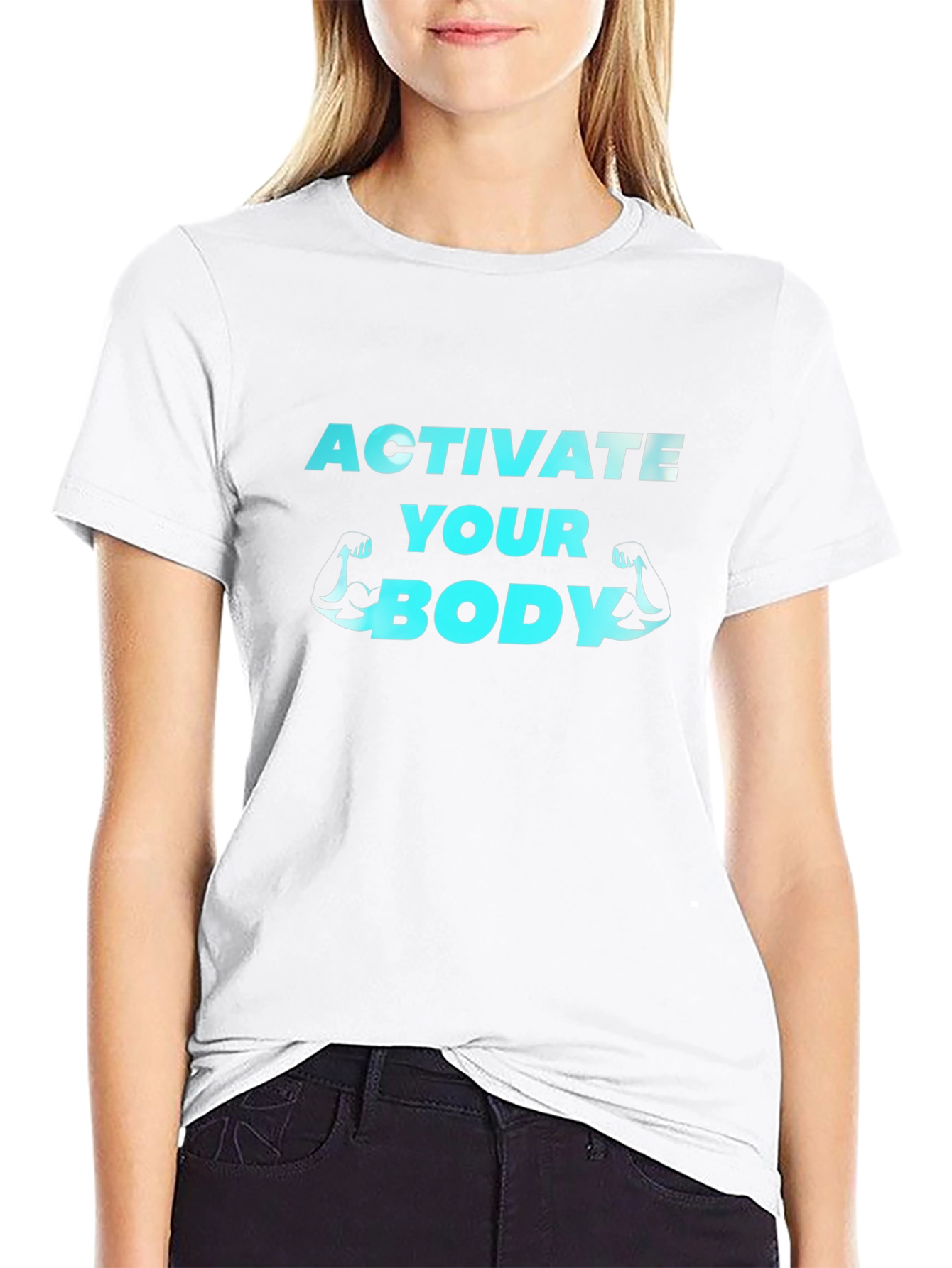Activate Your Body Black T-Shirt