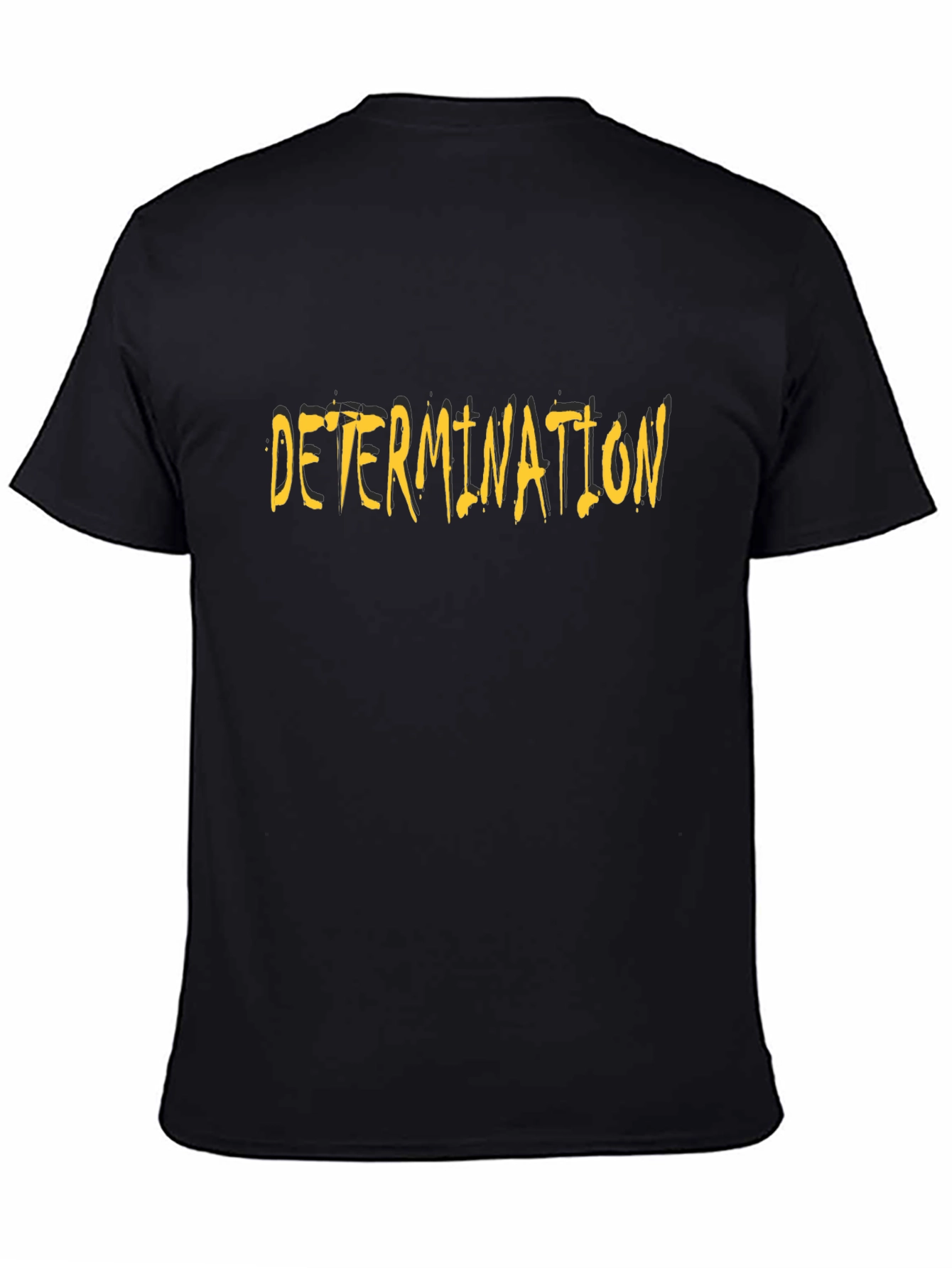 Determination Graphic Tee - Black