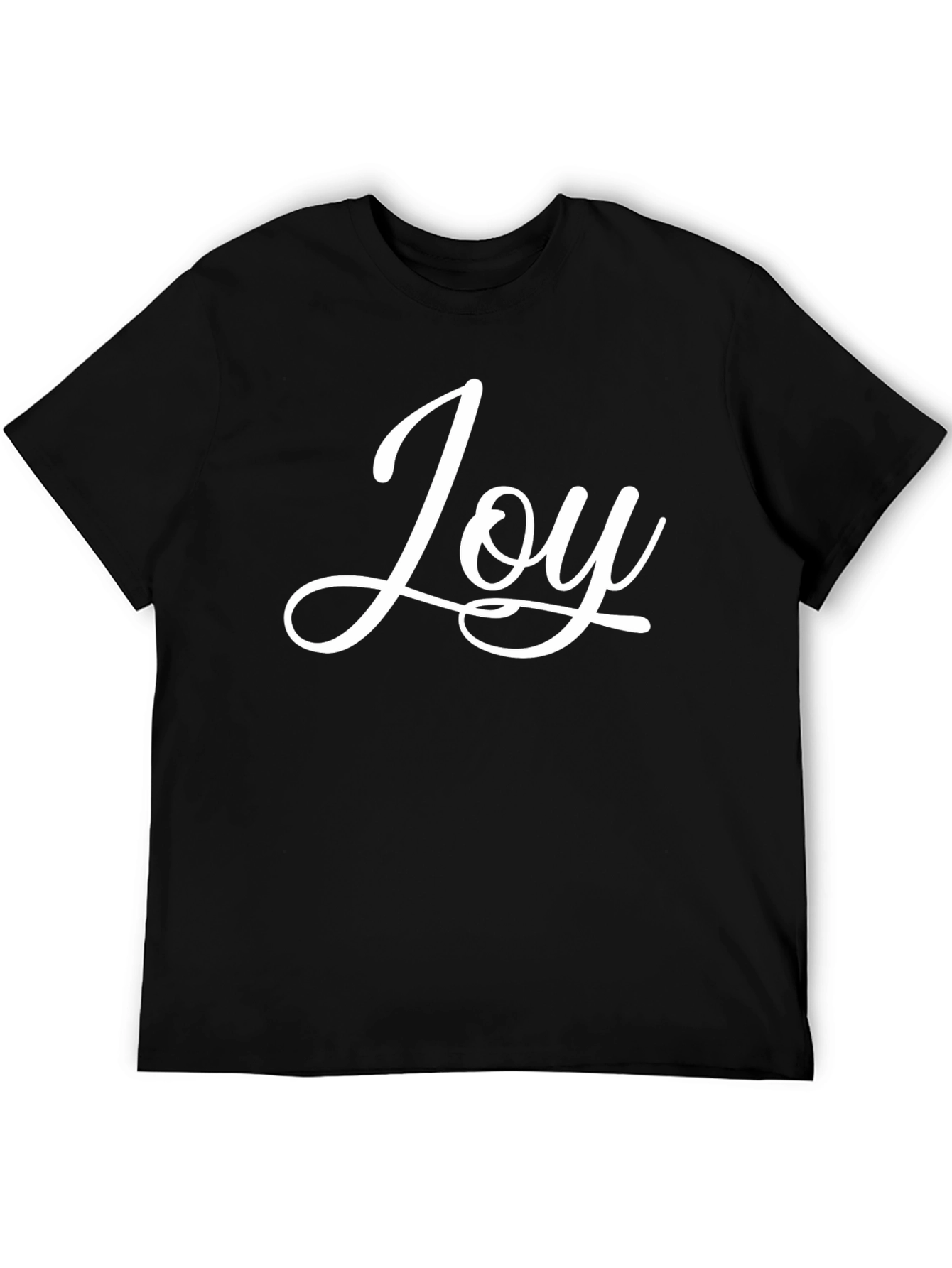Joy Script T-Shirt - Black