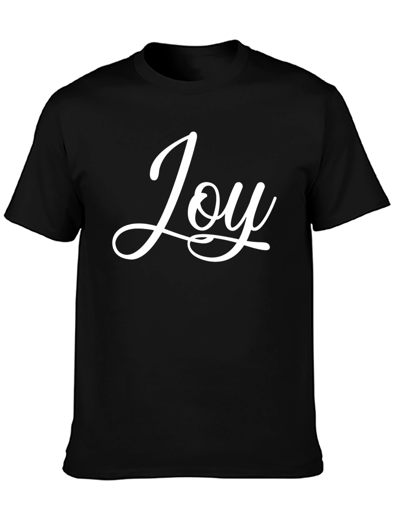 Joy Script T-Shirt - Black