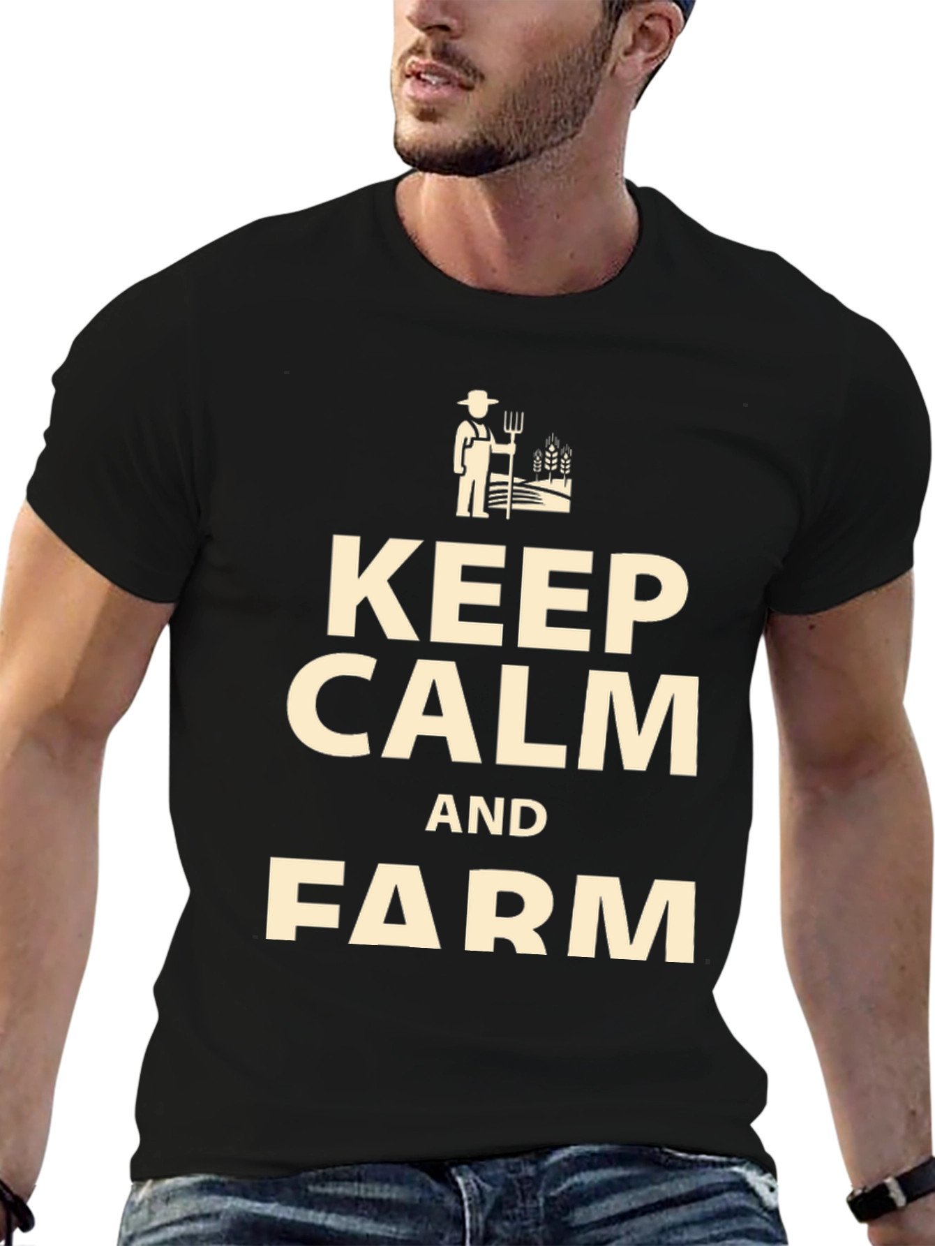 Keep Calm and Farm T-Shirt