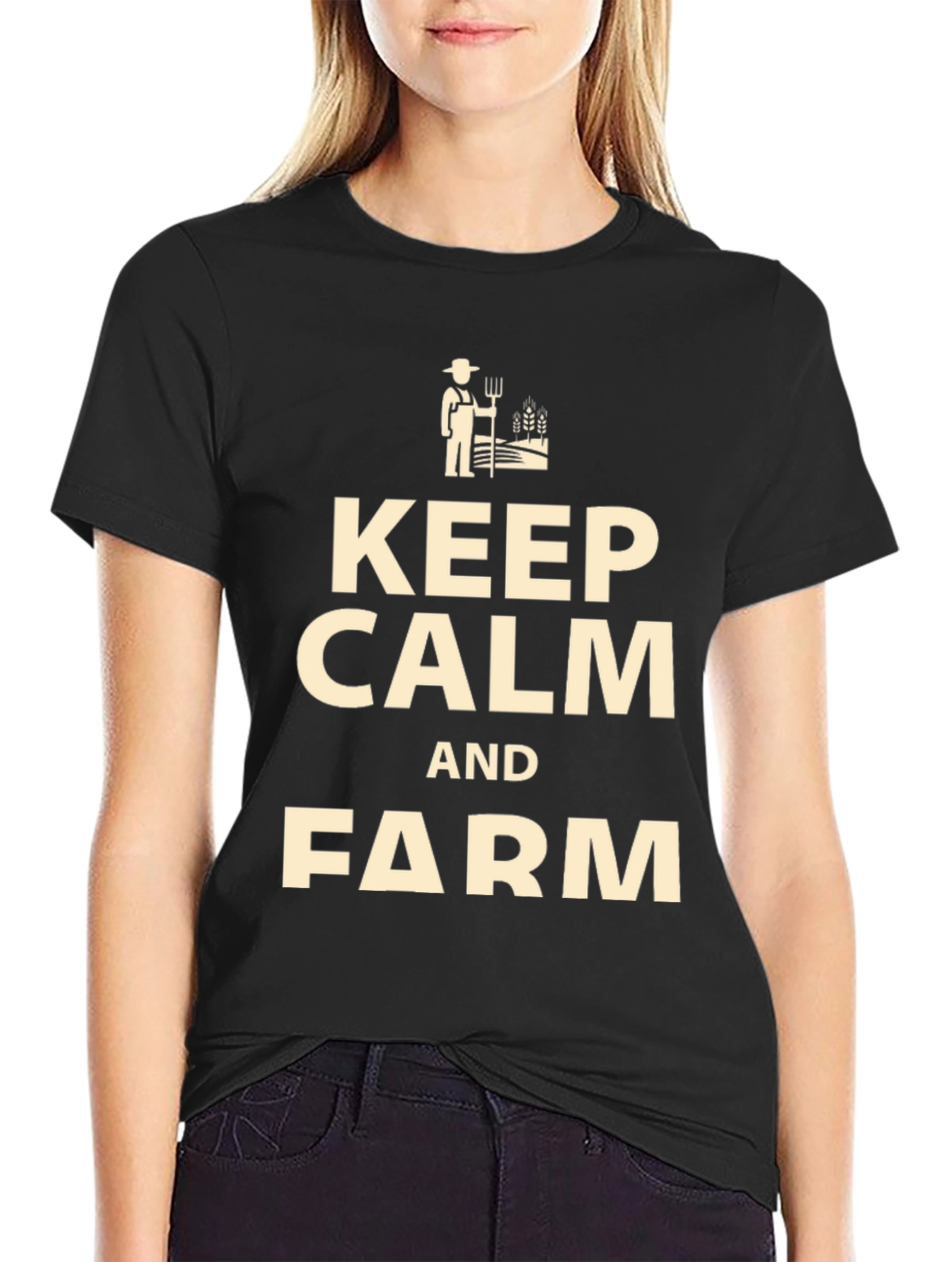 Keep Calm and Farm T-Shirt