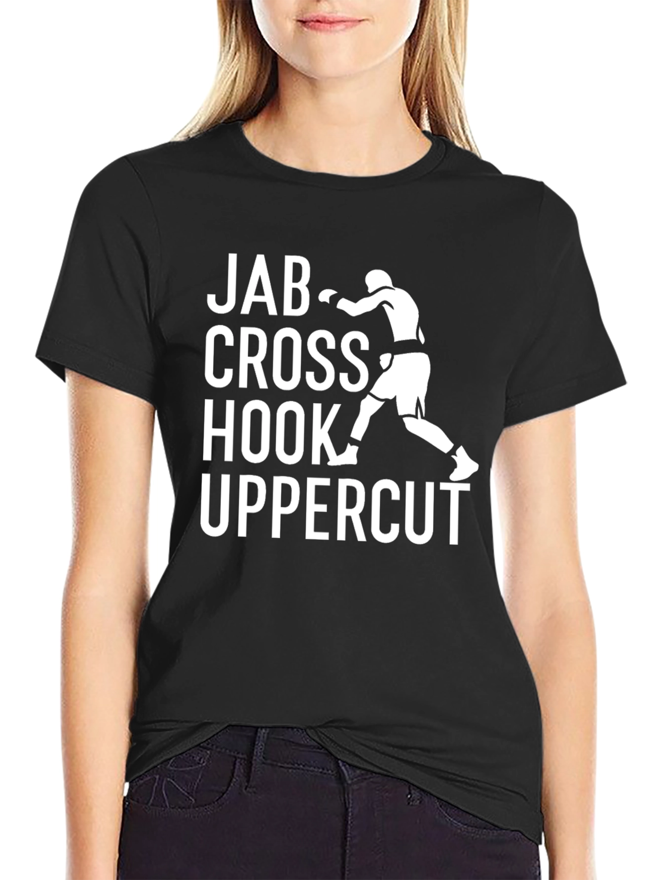 Jab Cross Hook Uppercut Boxing Graphic Tee