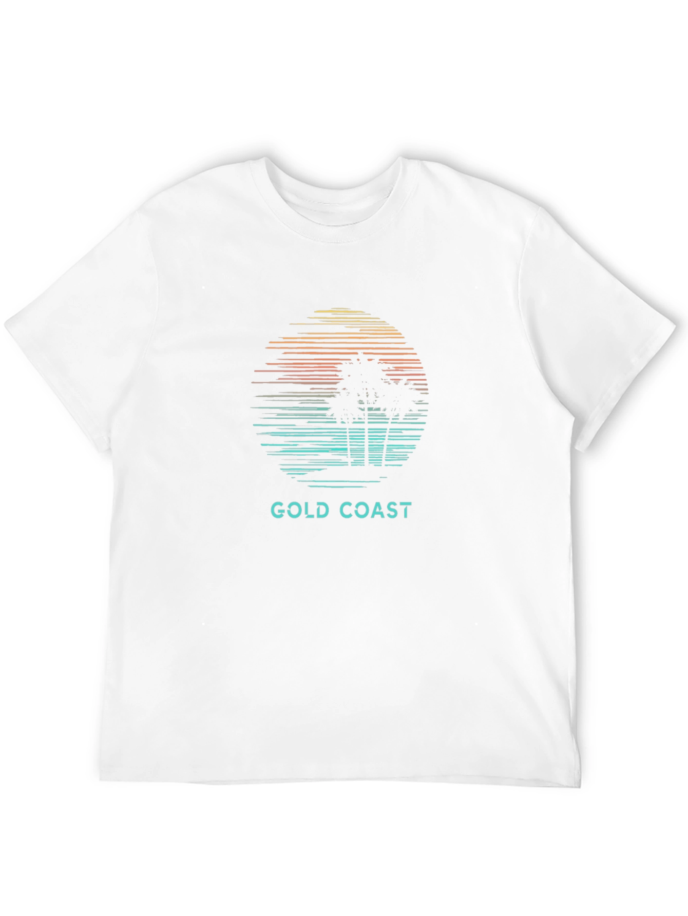 Gold Coast Palm Tree T-Shirt