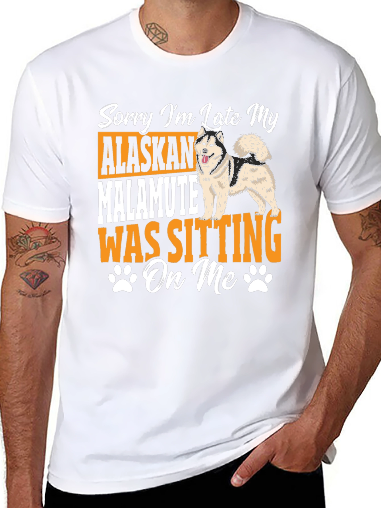 Alaskan Malamute Graphic Tee