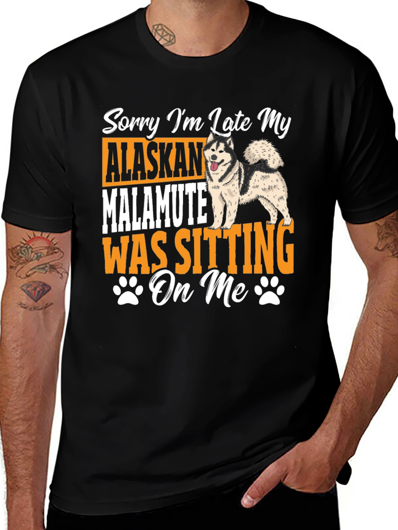 Alaskan Malamute Graphic Tee