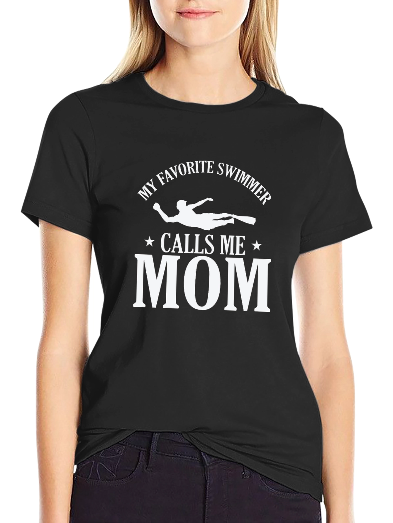 My Favorite Swimmer Calls Me Mom T-Shirt