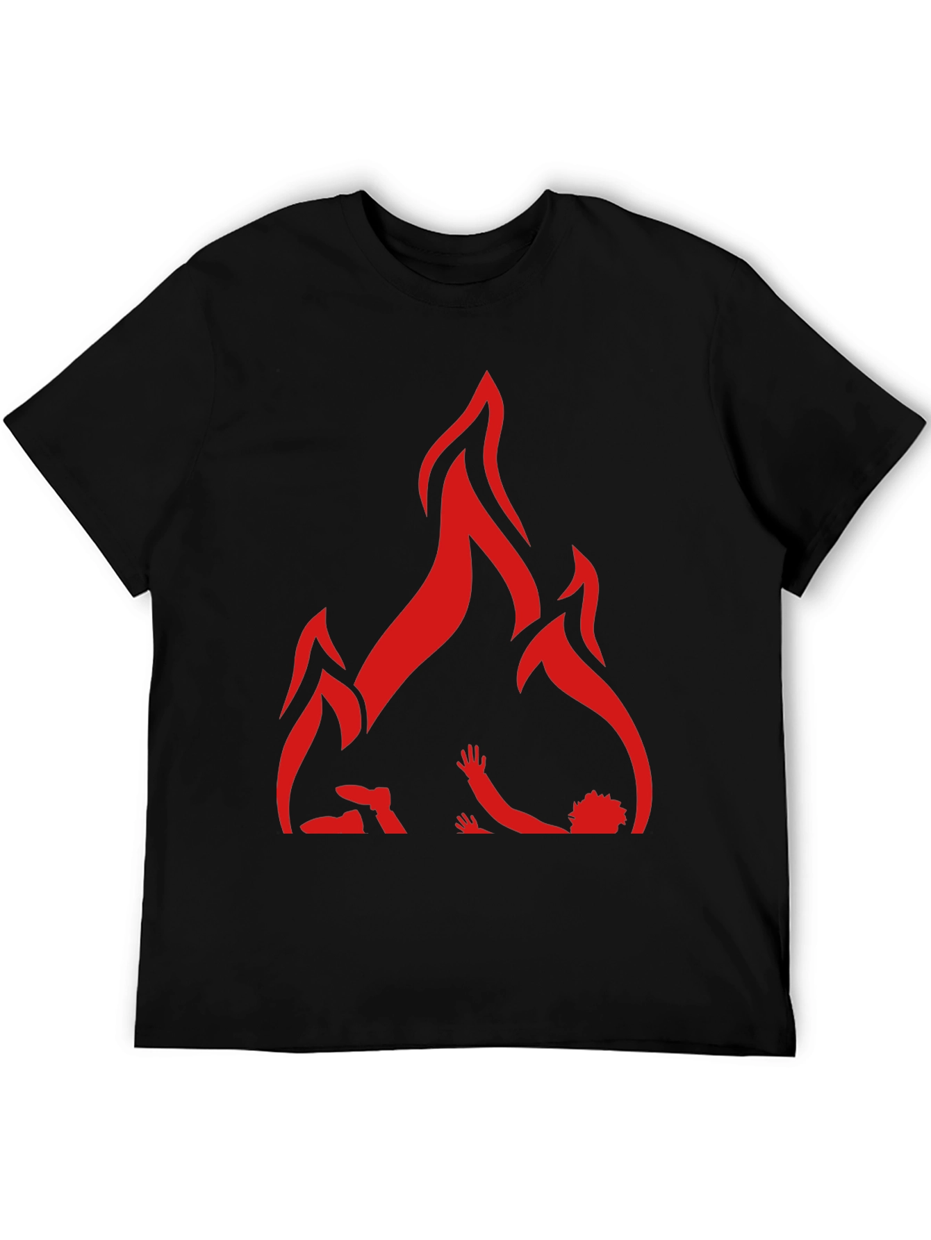 Inferno Graphic Tee - Black